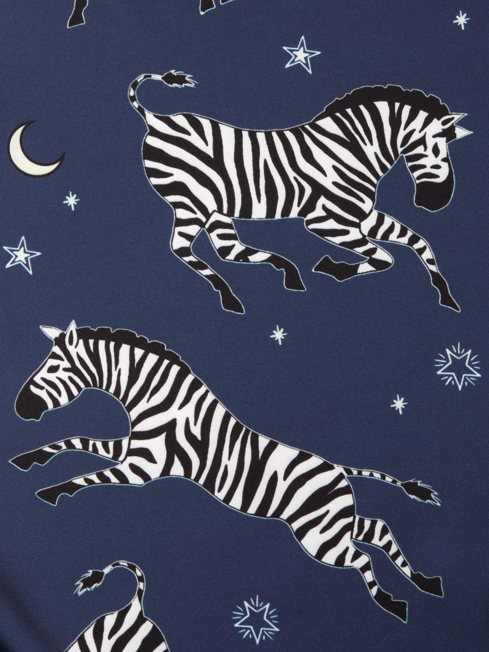 Averie Two-Piece Zebra Print Pajama Set Saks Fifth Avenue