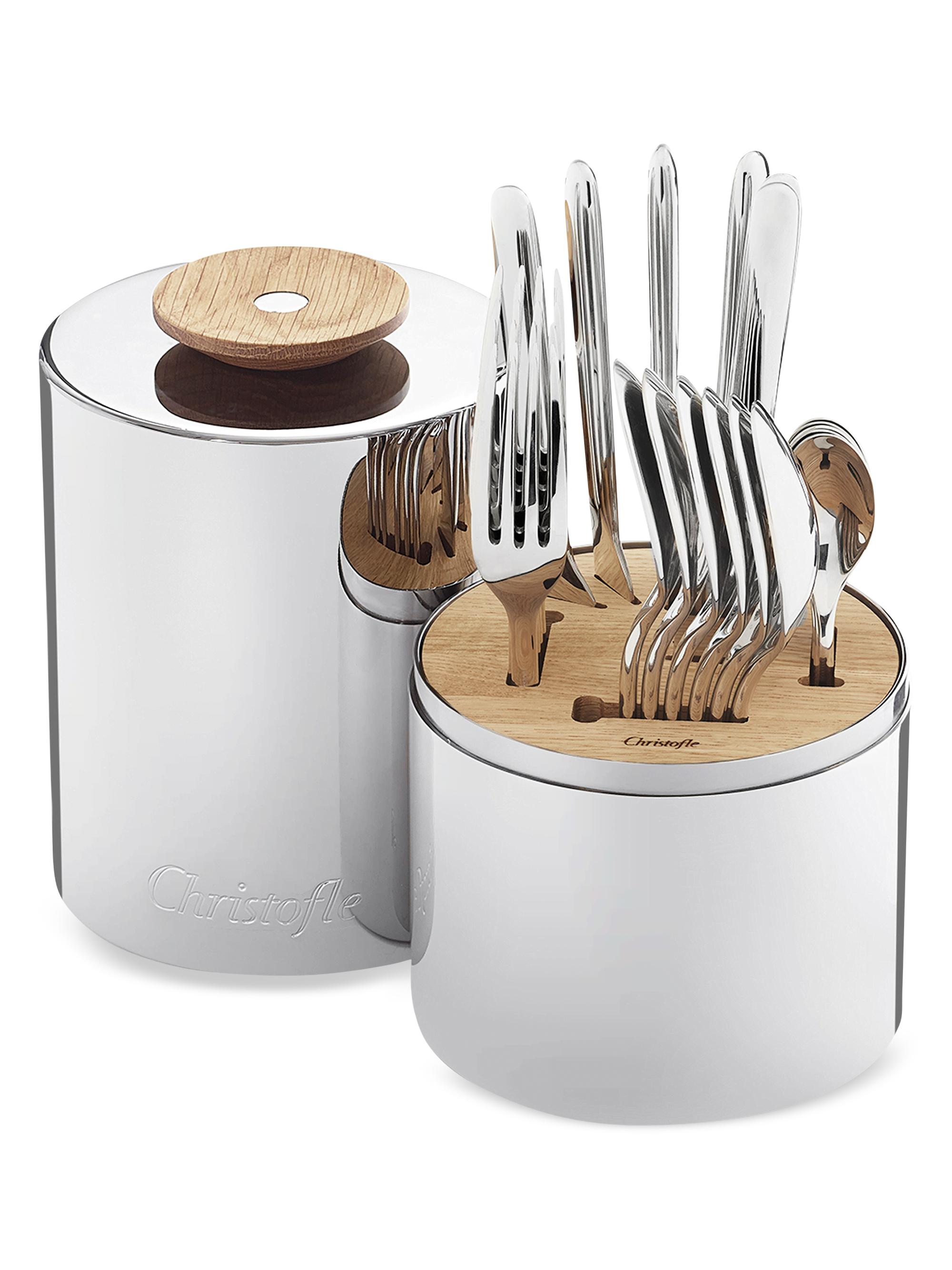 Christofle Essentiel 24-Piece Flatware Set | Saks Fifth Avenue