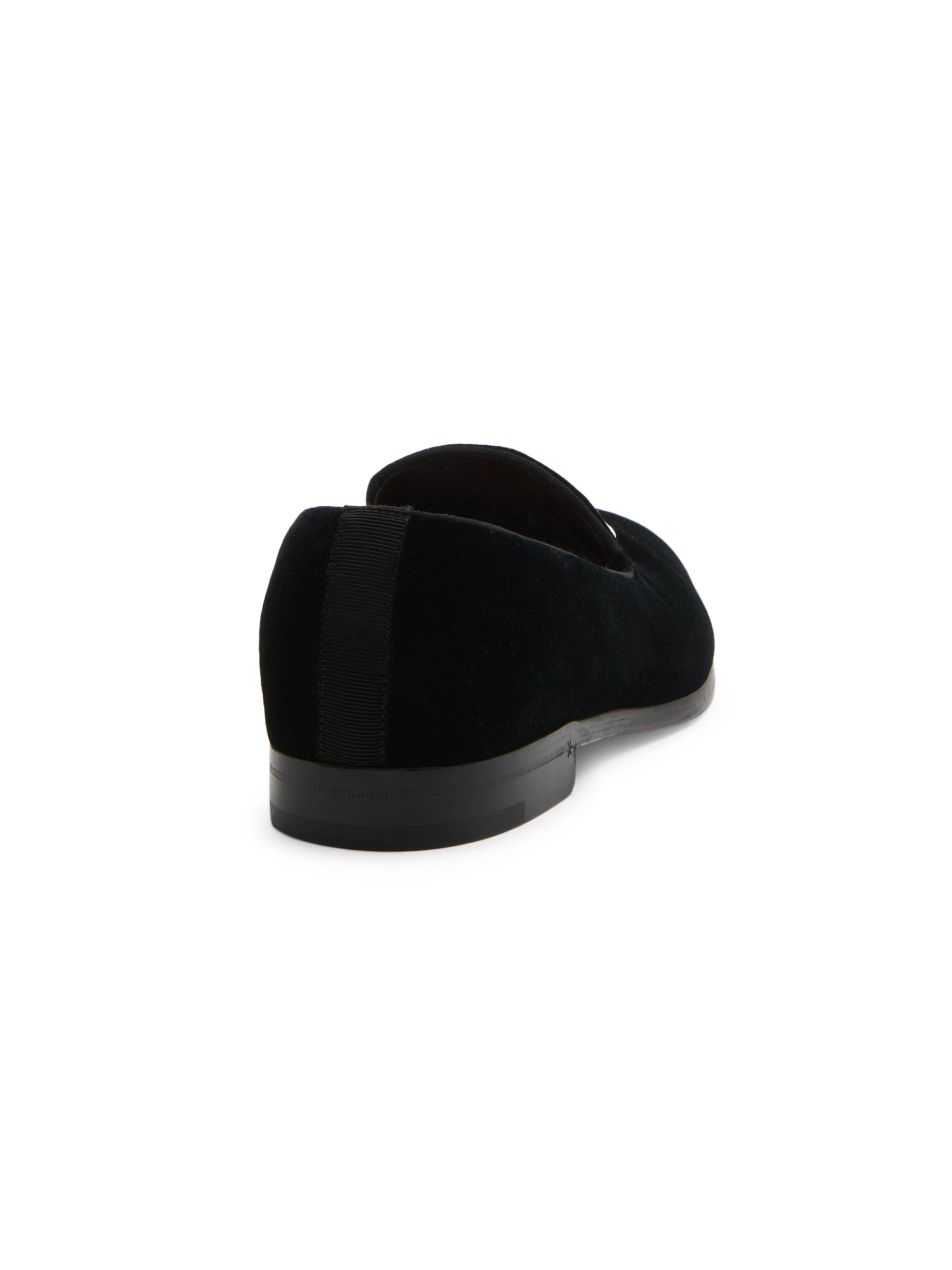 Dolce&Gabbana Leonardo Velvet Smoking Shoes | Saks Fifth Avenue display picture 3