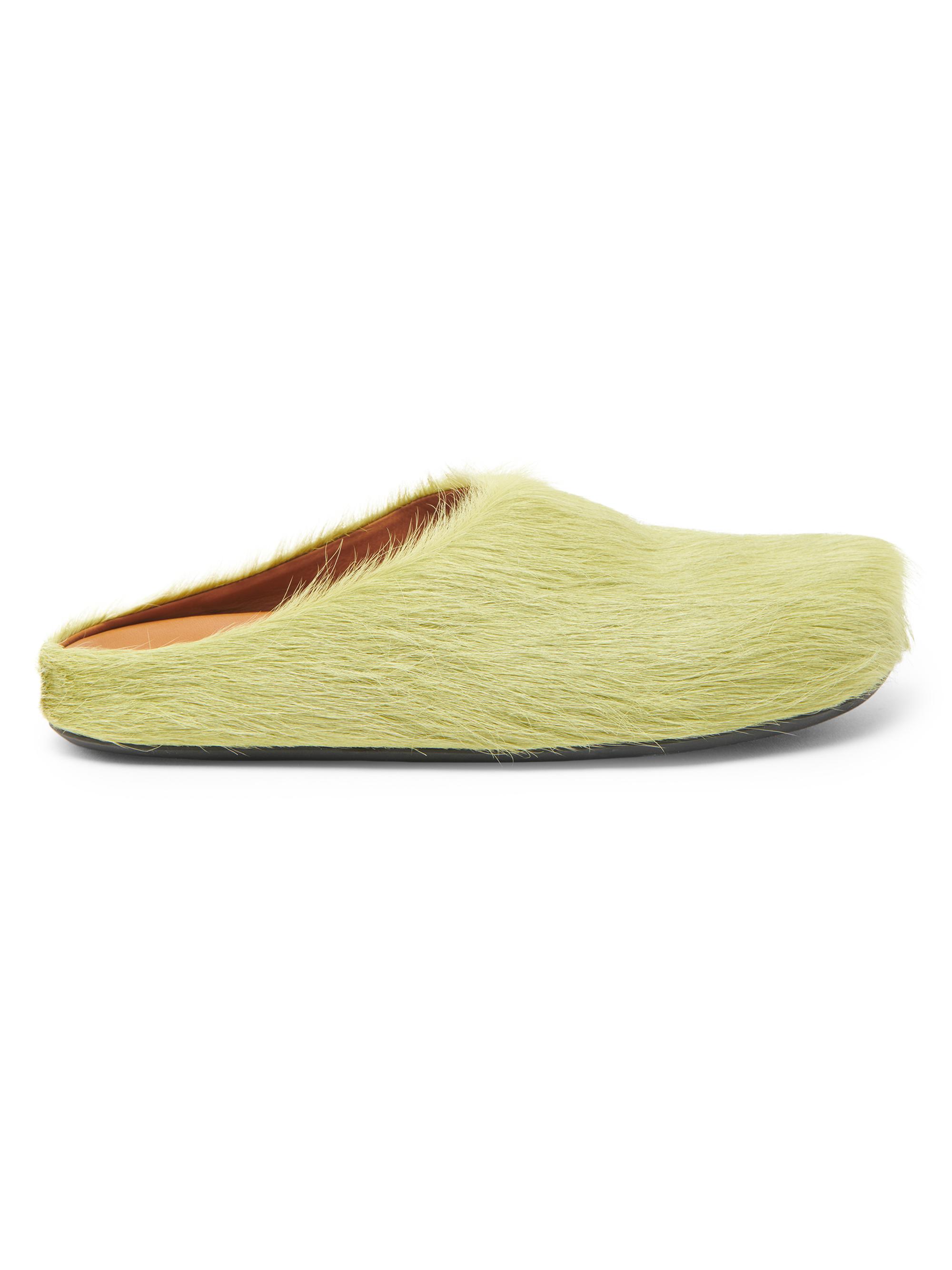 Marni Men's Fussbett Sabot Mules - Lime