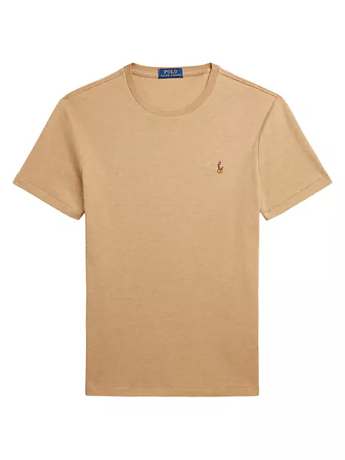 Shop Polo Ralph Lauren Pima Cotton T-Shirt | Saks Fifth Avenue