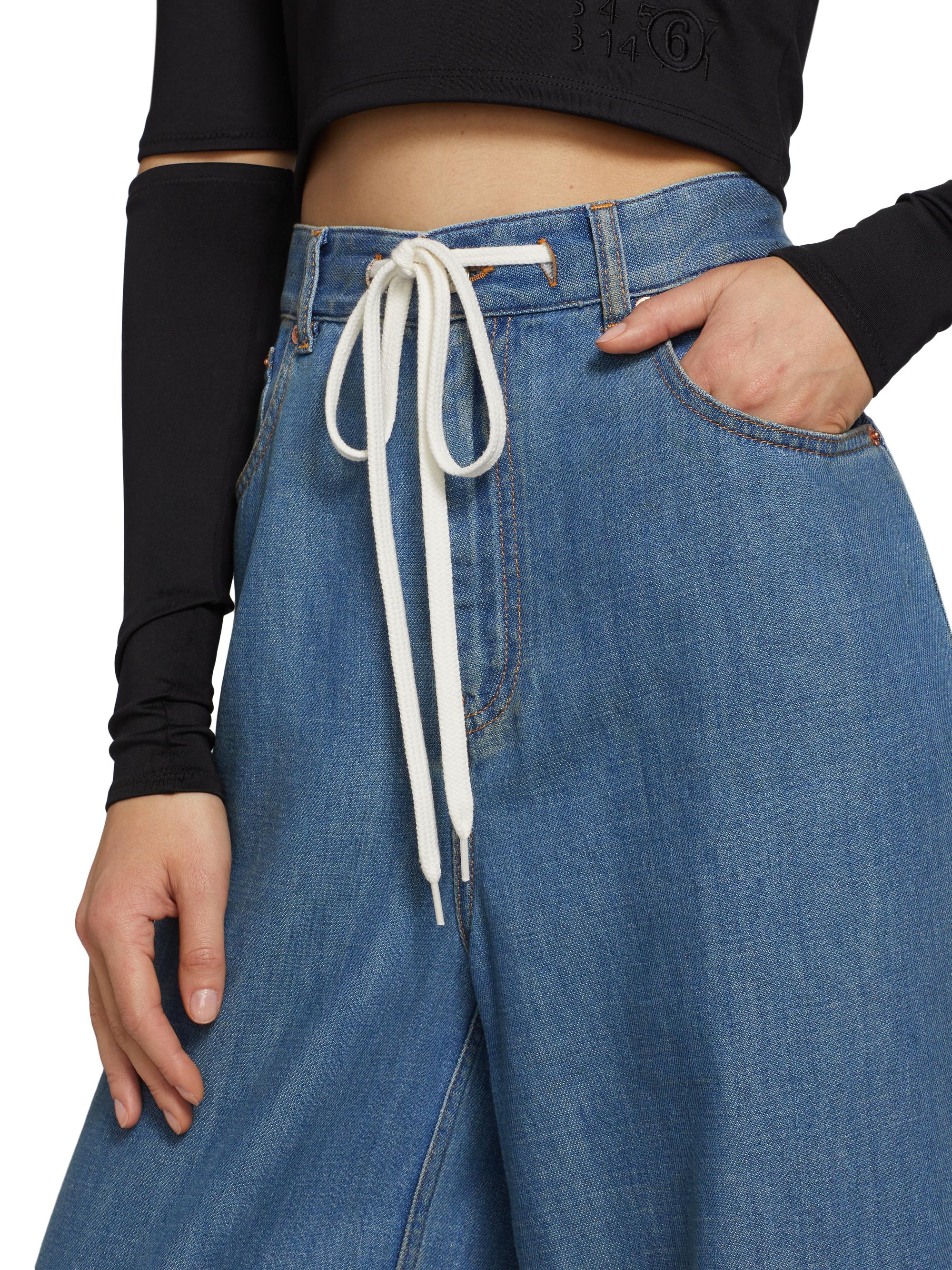 【未使用品】MEYAME WAIST CORD DENIM WIDE PANTS WAIST CORD DENIM WIDE PANTS – MEYAME