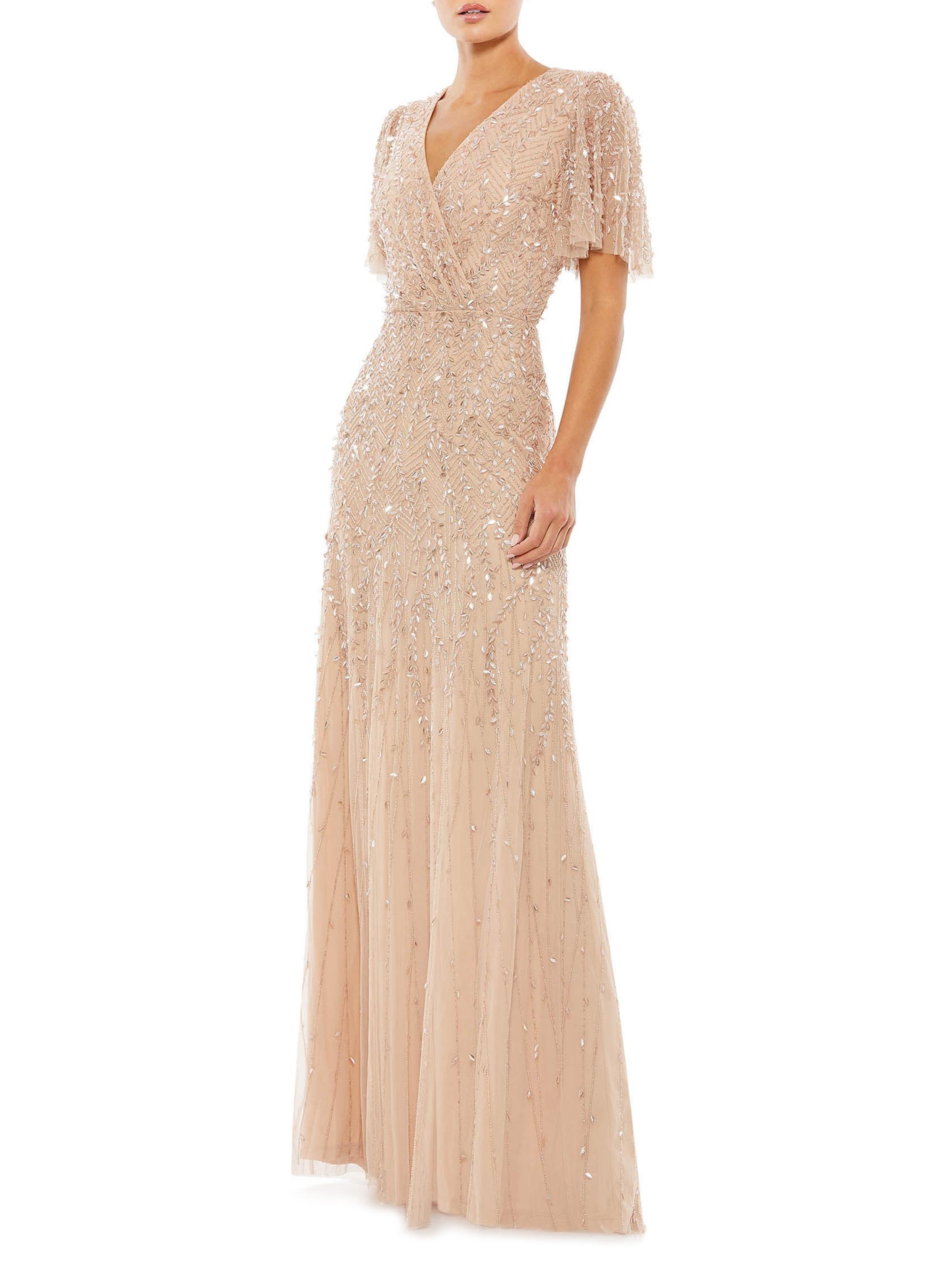Women's Neutrals Designer Evening Gowns | Saks Fifth Avenue