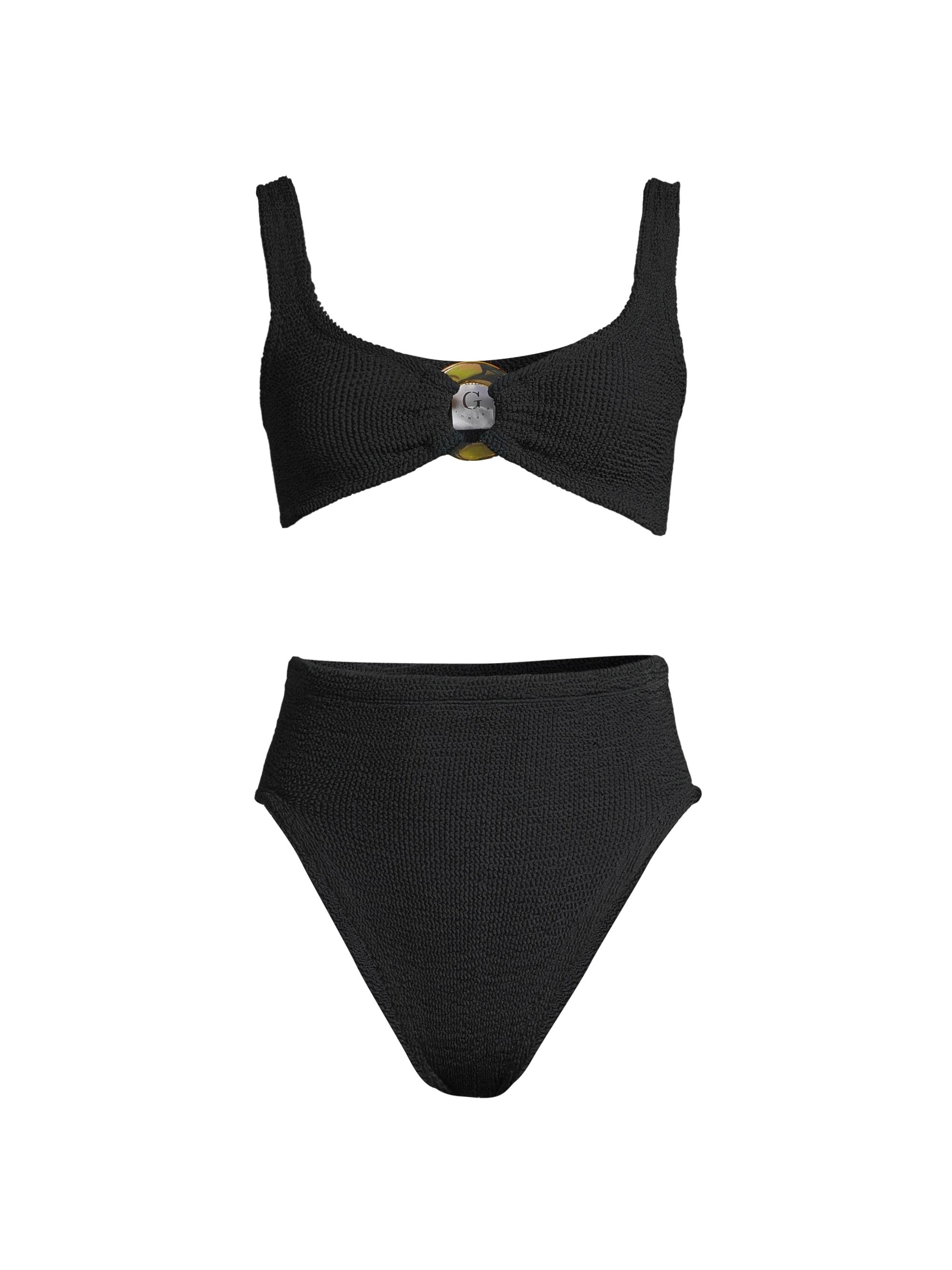 Hunza G Women's Nadine Bikini Set - Black