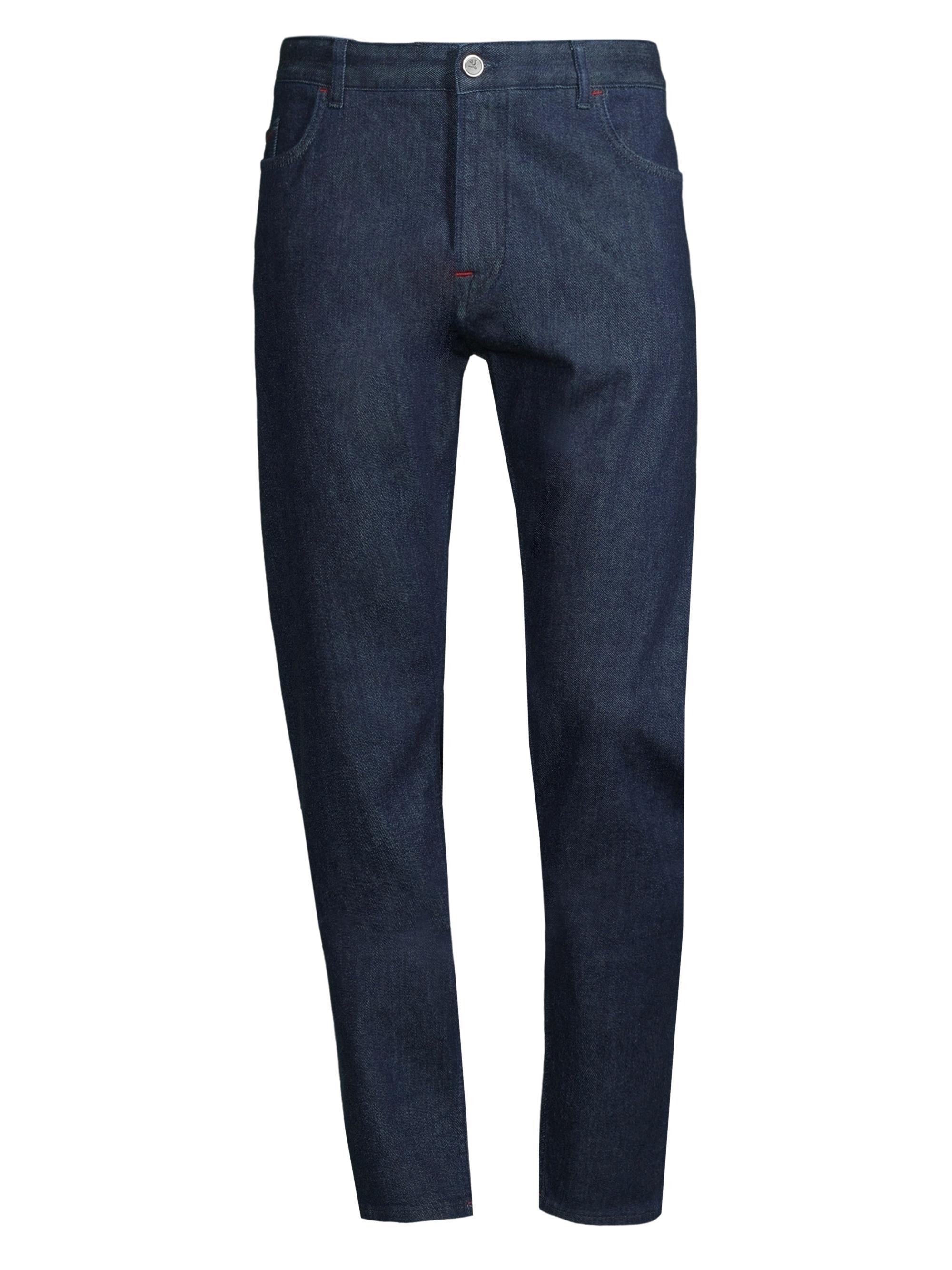 Isaia Men's The Barchetta Jeans - Dark Indigo