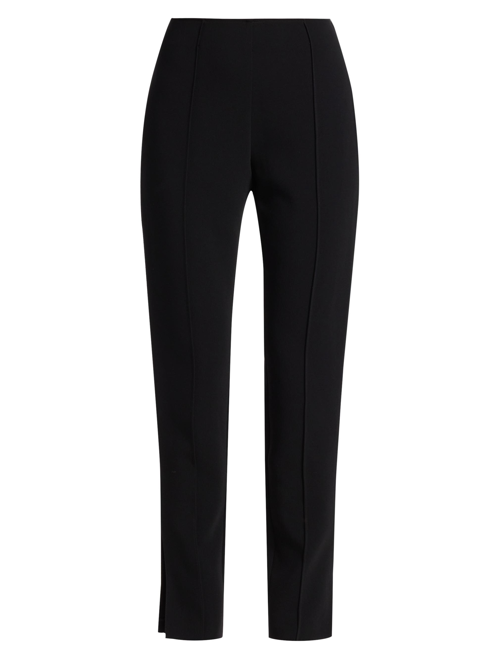 Cinq à Sept Juliet Wrap-Front Straight-Leg Trousers | Saks Fifth