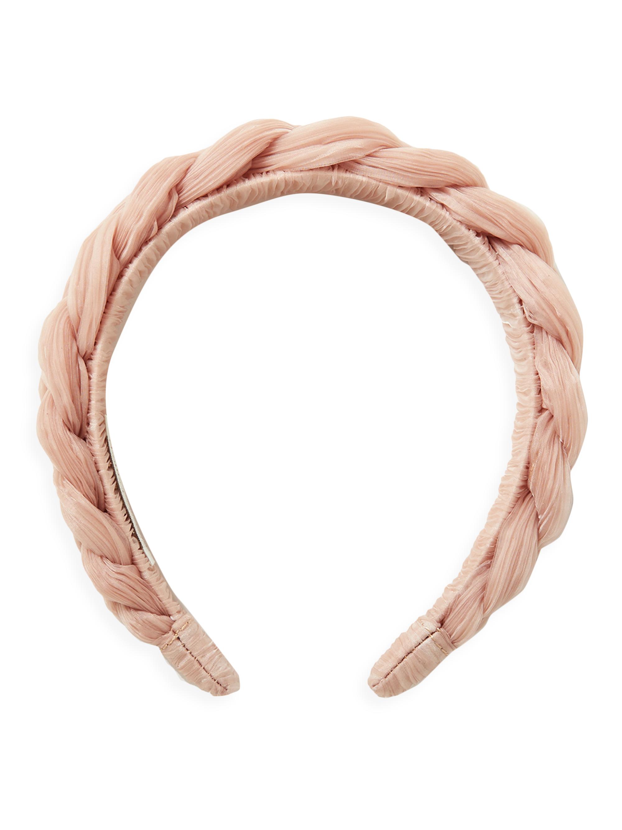 Loeffler Randall Women's Lilac Braided Headband - Pink