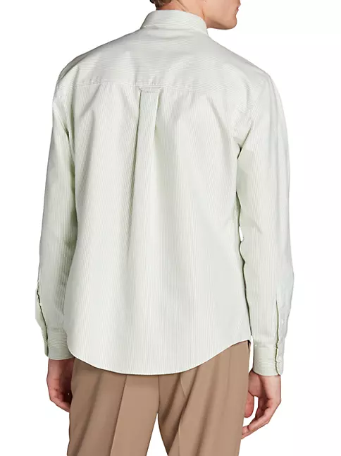 Shop AMI Paris Ami De Coeur Button-Down Shirt | Saks Fifth Avenue