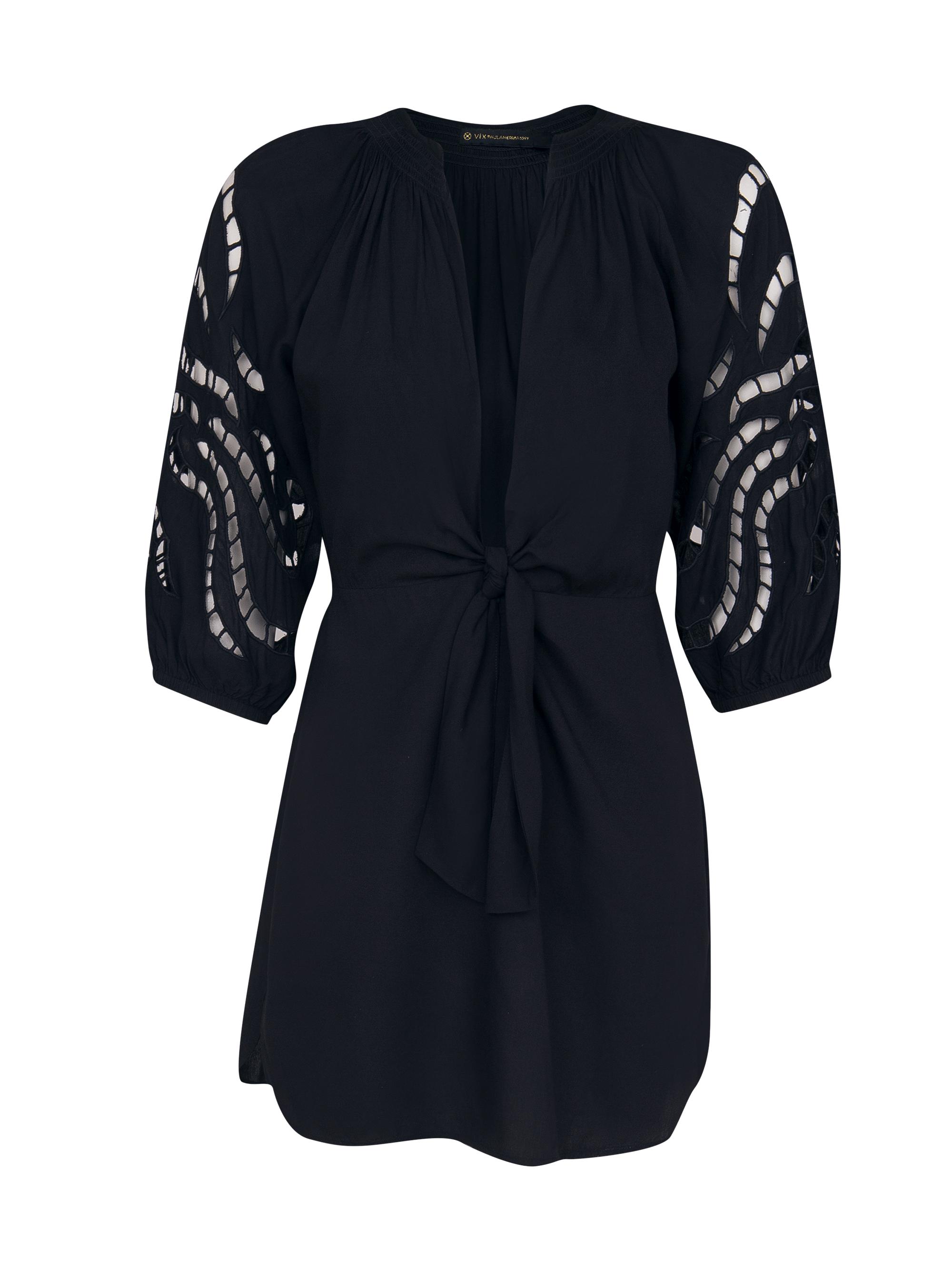 ViX by Paula Hermanny Women's Alice Short Chemise - Black