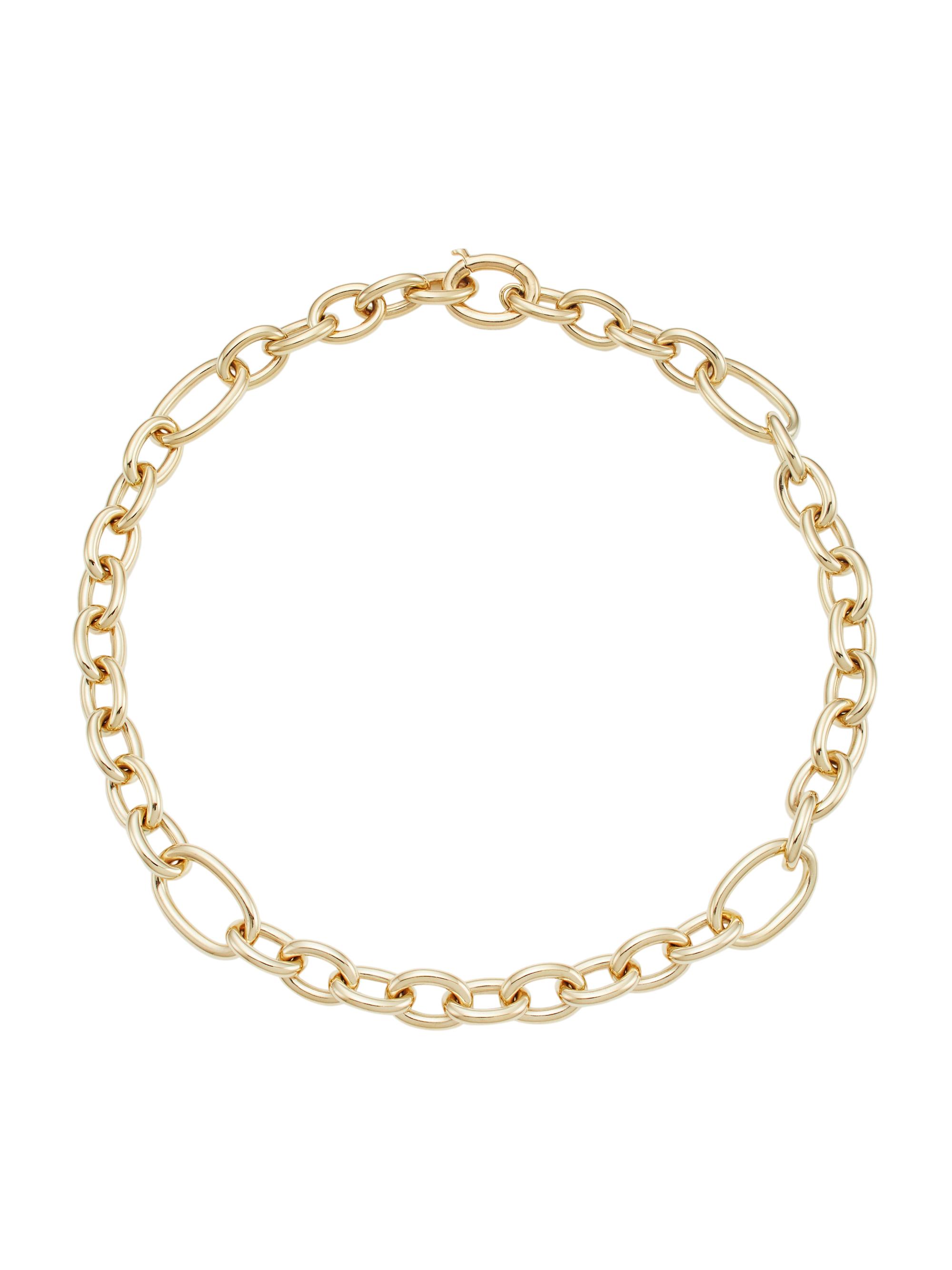 Saks Fifth Avenue Collection Women's 14K Gold Oval-Link Necklace - Yellow