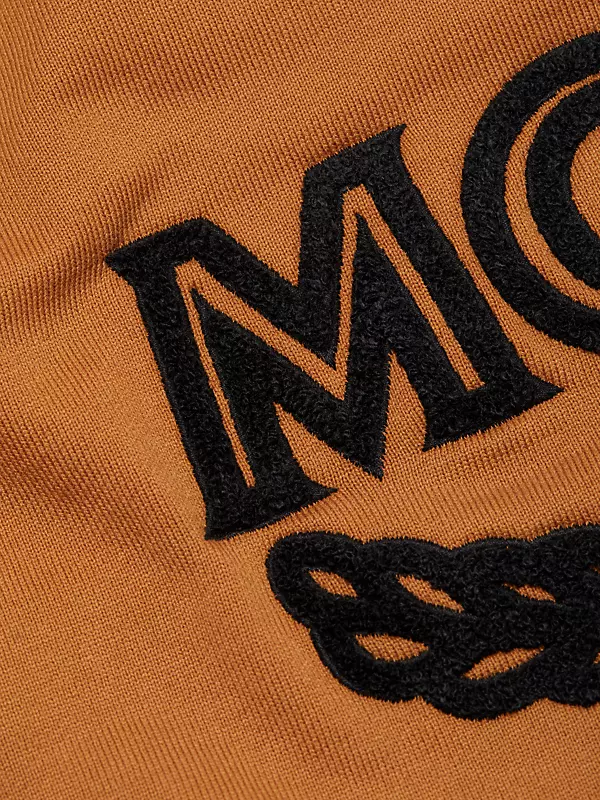 MCM Logo Embroidered Crewneck Sweatshirt – Cettire