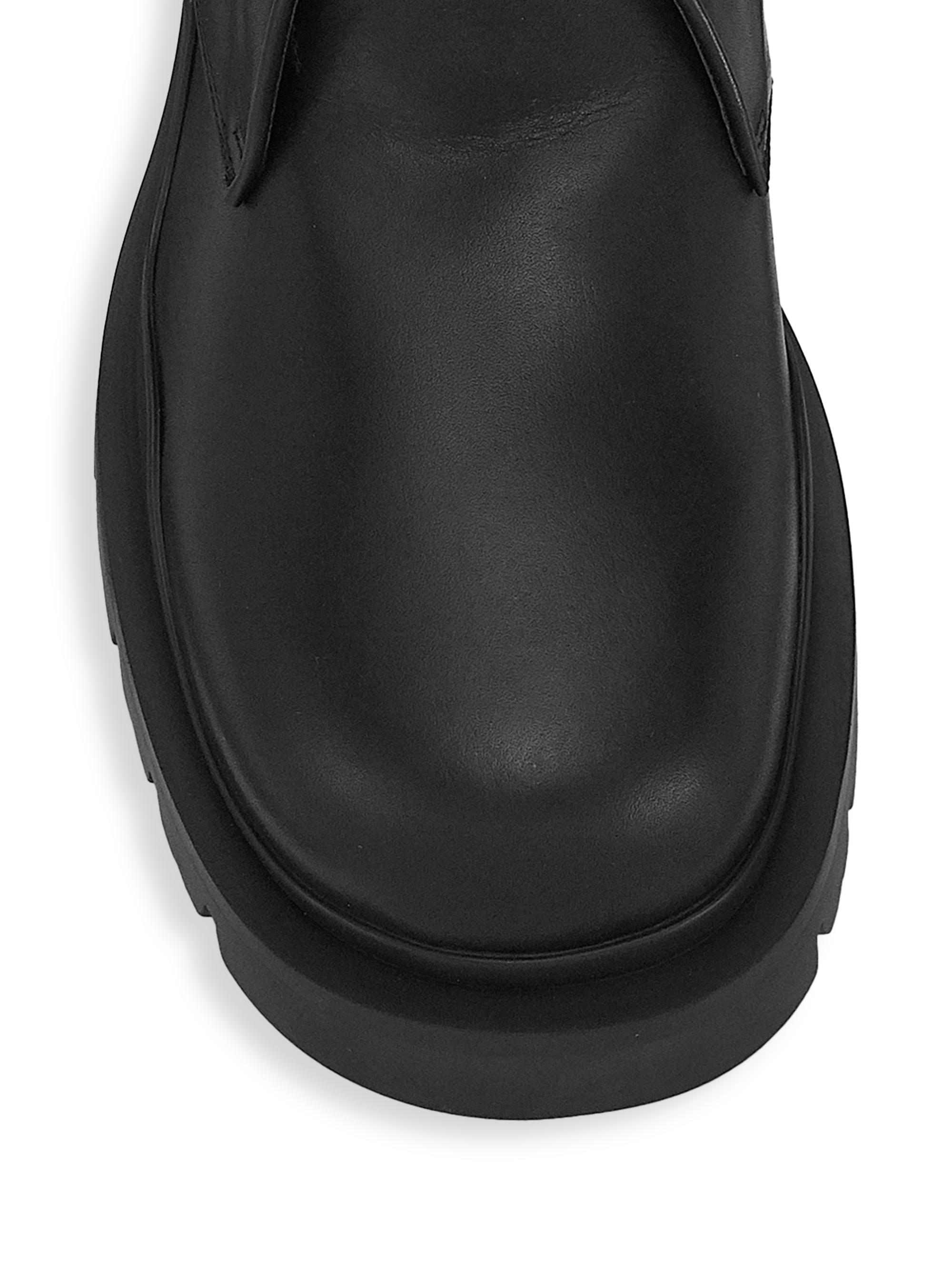 Bottega Veneta Tire Desert Boot Military Calf Boot | Saks Fifth Avenue