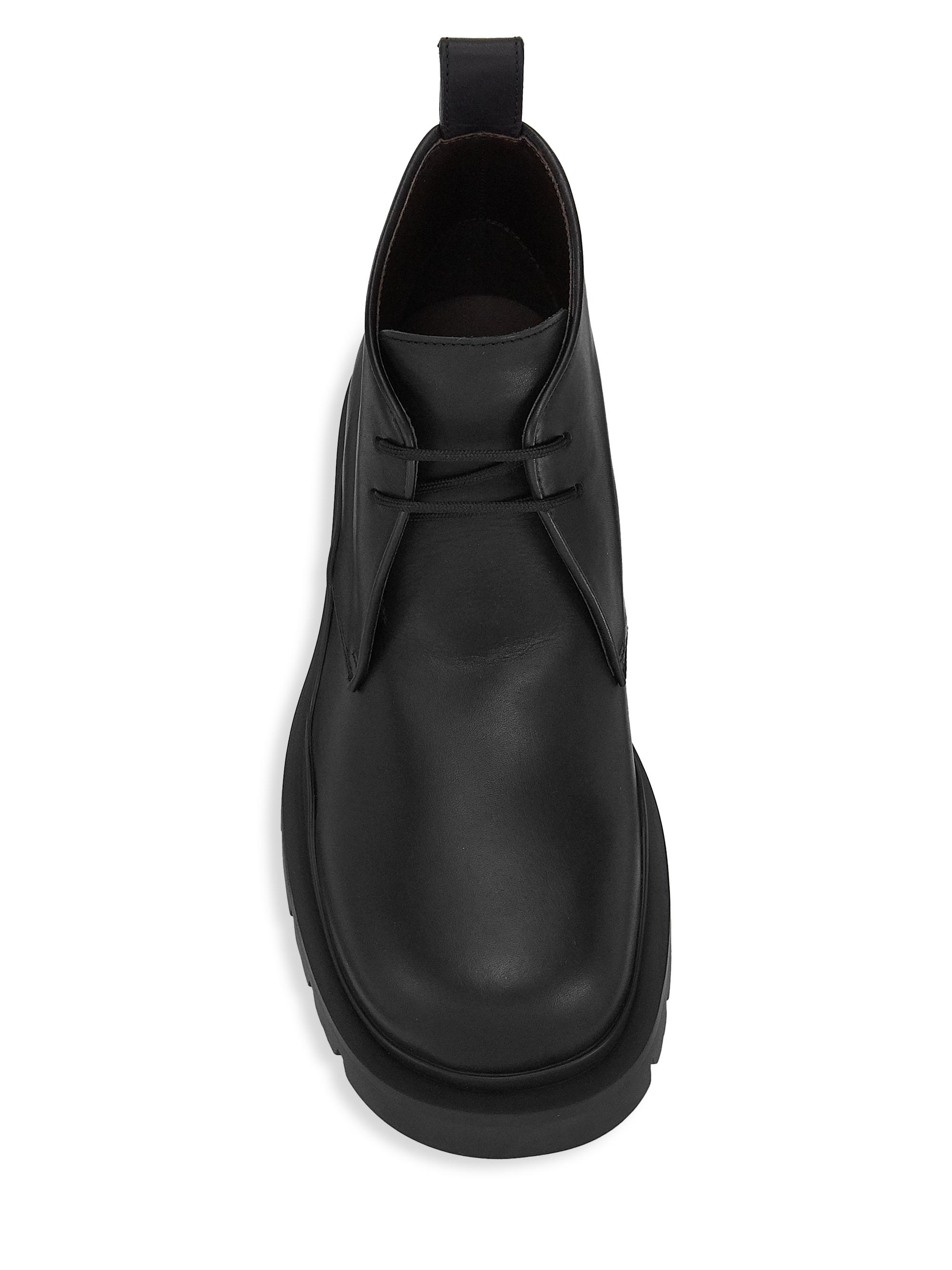 Bottega Veneta Tire Desert Boot Military Calf Boot | Saks Fifth Avenue