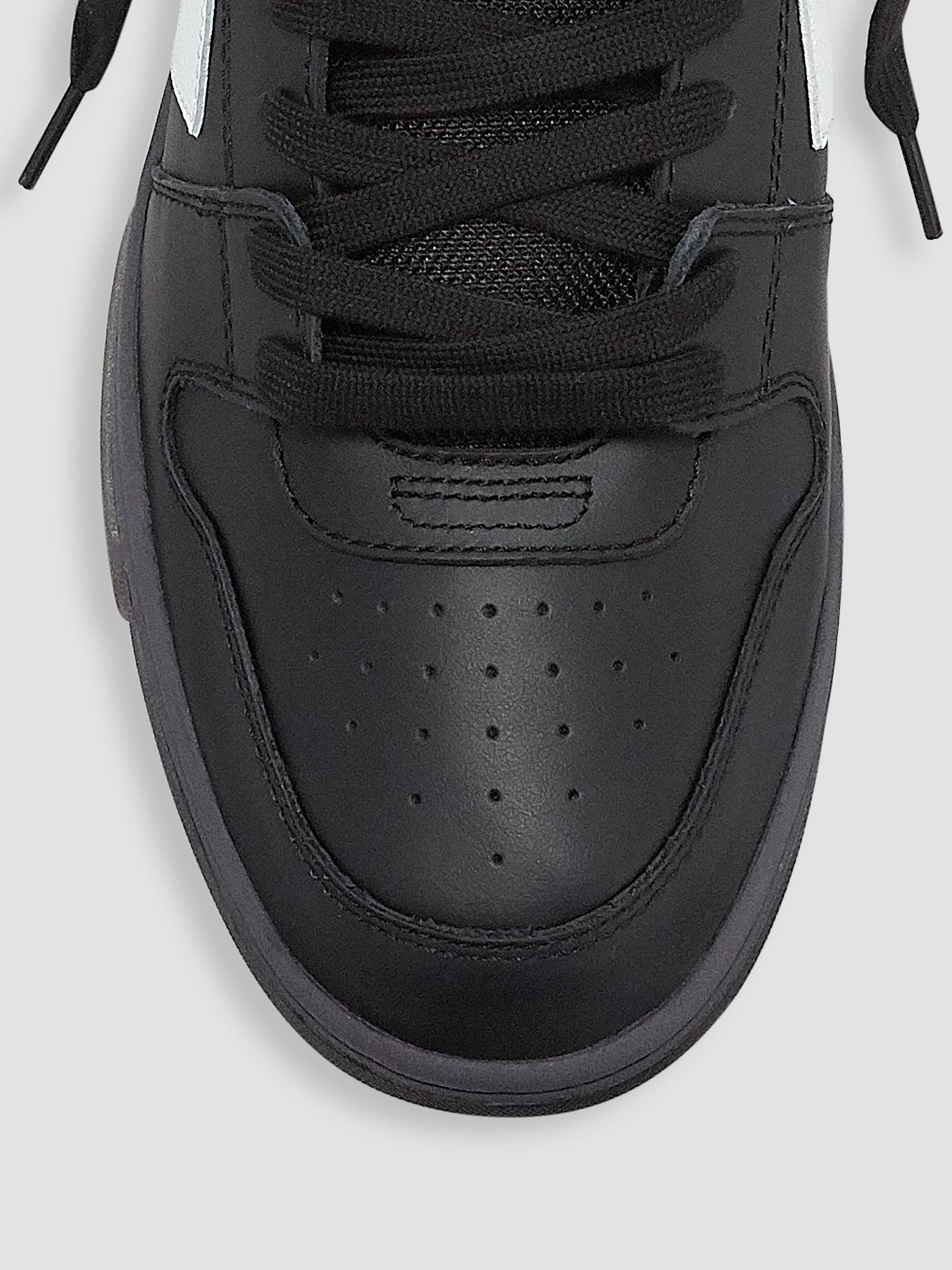 Off-White Men's Out Of Office Leather Sneakers - Black White | Thumbnail 4