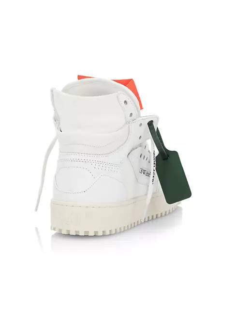 Off White Cup Sole 3.0 Off Court Leather Sneakers Virgil Abloh Size 36