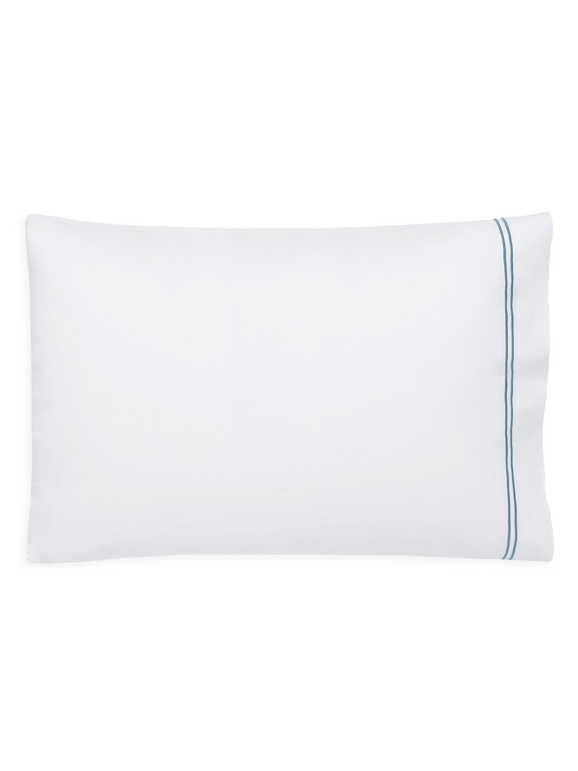 Sferra Grande Hotel King 2-Piece Pillowcase Set - White Cadet King