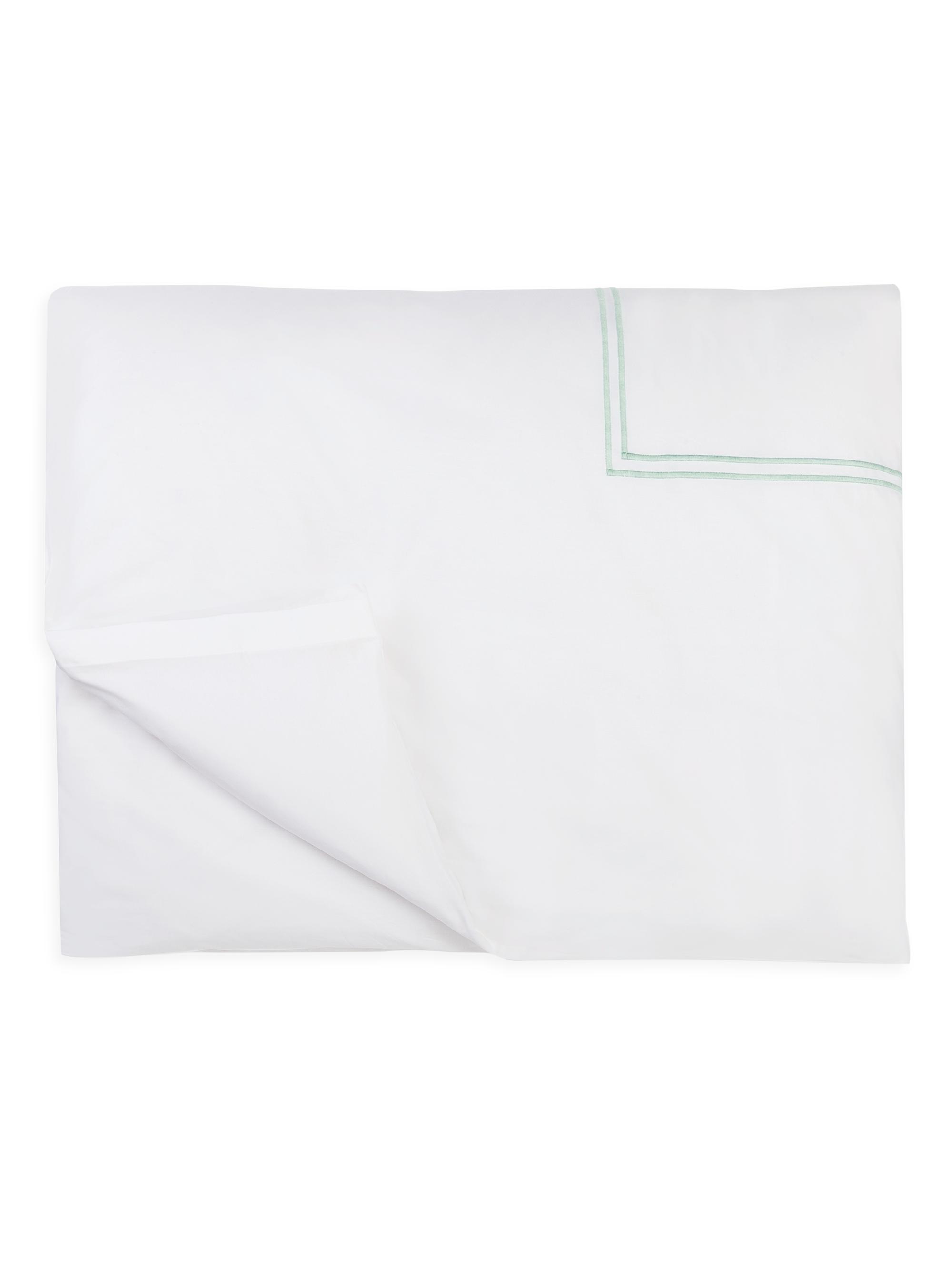 Sferra Grande Hotel King Duvet Cover - White Mist King
