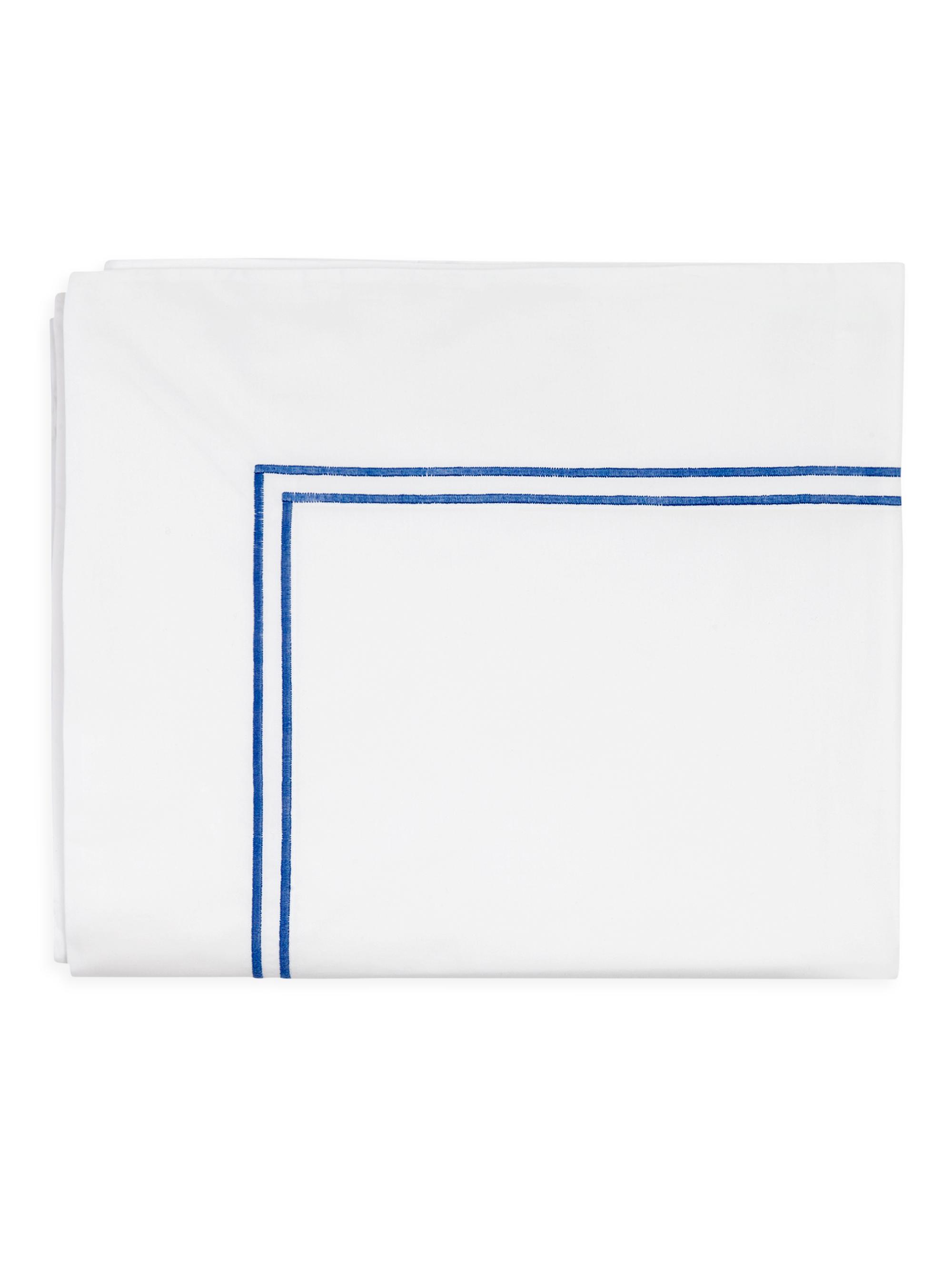 Sferra Grande Hotel King Flat Sheet - Corn Flower King