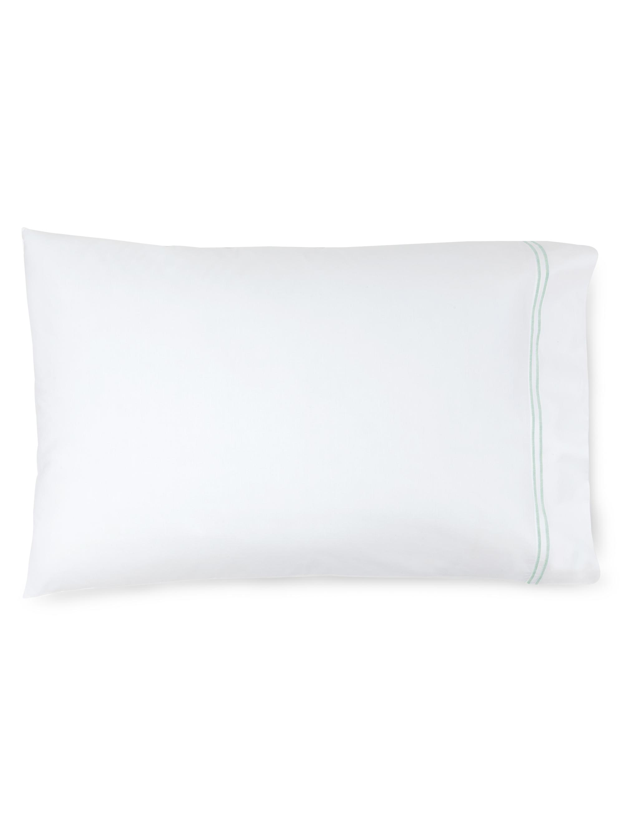Sferra Grande Hotel Standard 2-Piece Pillowcase Set - White Mist Standard