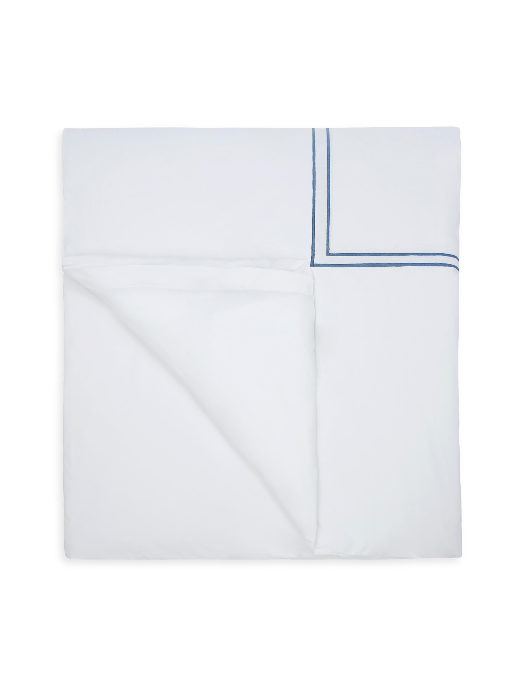 Sferra Grande Hotel Full/Queen Duvet Cover - White Cadet Full