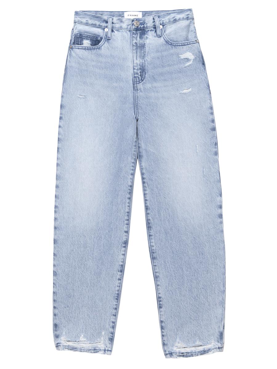 Frame Ultra High-Rise Barrel-Leg Jeans | Saks Fifth Avenue