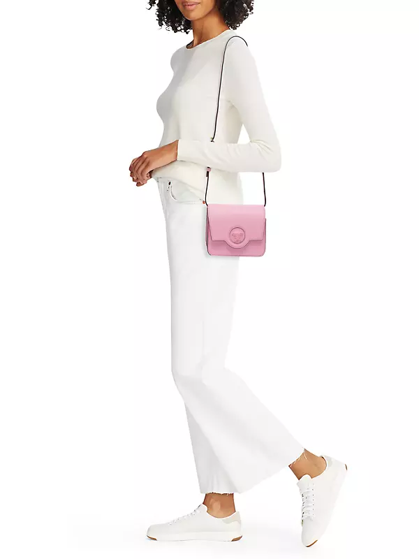 Versace - Women's 'La Medusa Micro' Shoulder Bag - Pink - Suede
