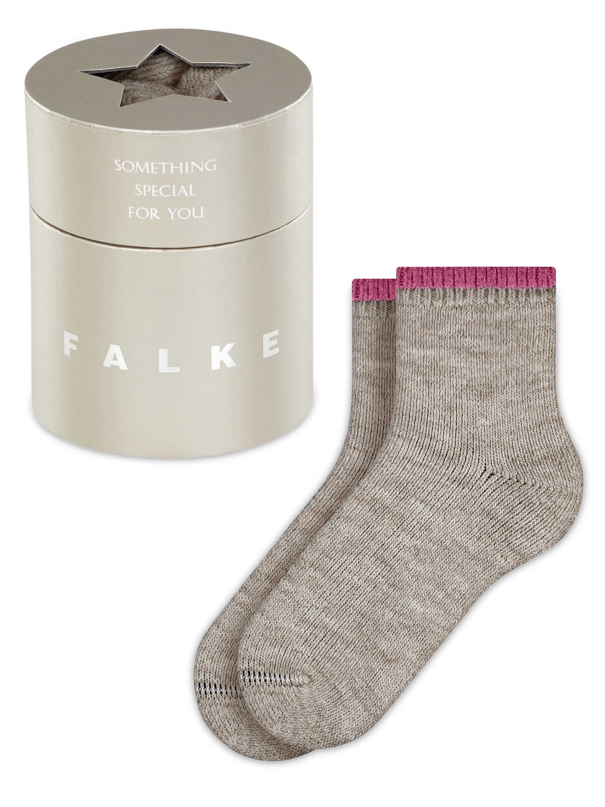 Falke Women's Plush Socks Gift Box Set - Nut Melange