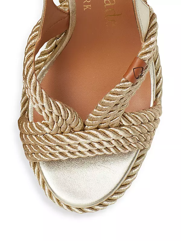 T Monogram Rope Sport Sandal: Women's Designer Espadrilles