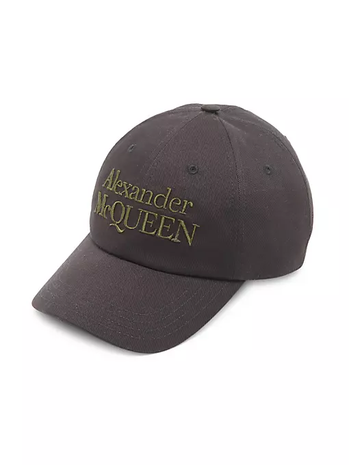 Alexander McQueen - Mcqueen Logo Stacked Baseball Hat