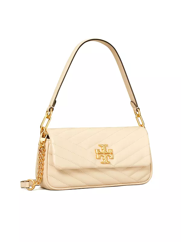 TORY BURCH Kira Small Chevron-Quilted Flap Shoulder Bag MSRP $498