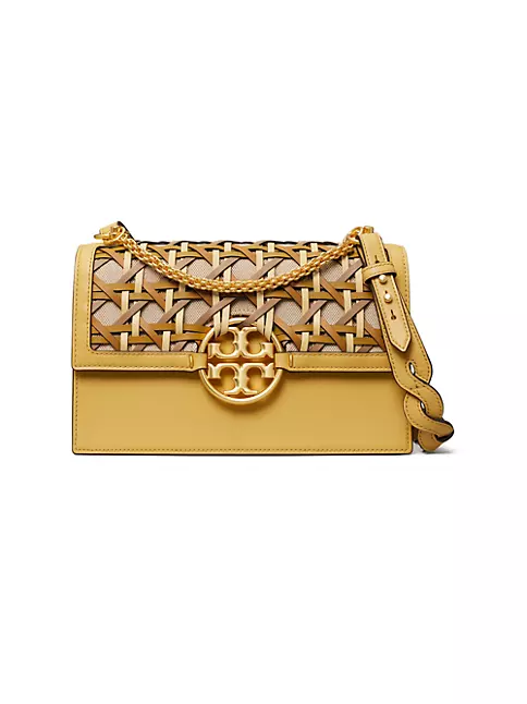Tory Burch - Our Miller basket-weave shoulder bag, inspired by the