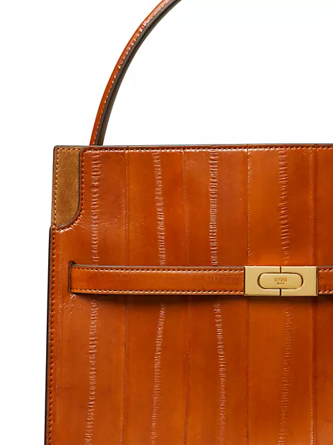 Tory Burch Lee Radziwill Large Handle Bag - Orange Handle Bags, Handbags -  WTO385862