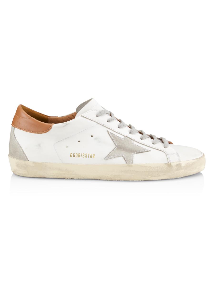 【GOLDEN GOOSE】Pure Star Suede Sneakers/関税+全国送料込み Golden Goose Super-Star Leather & Suede Sneakers | Saks