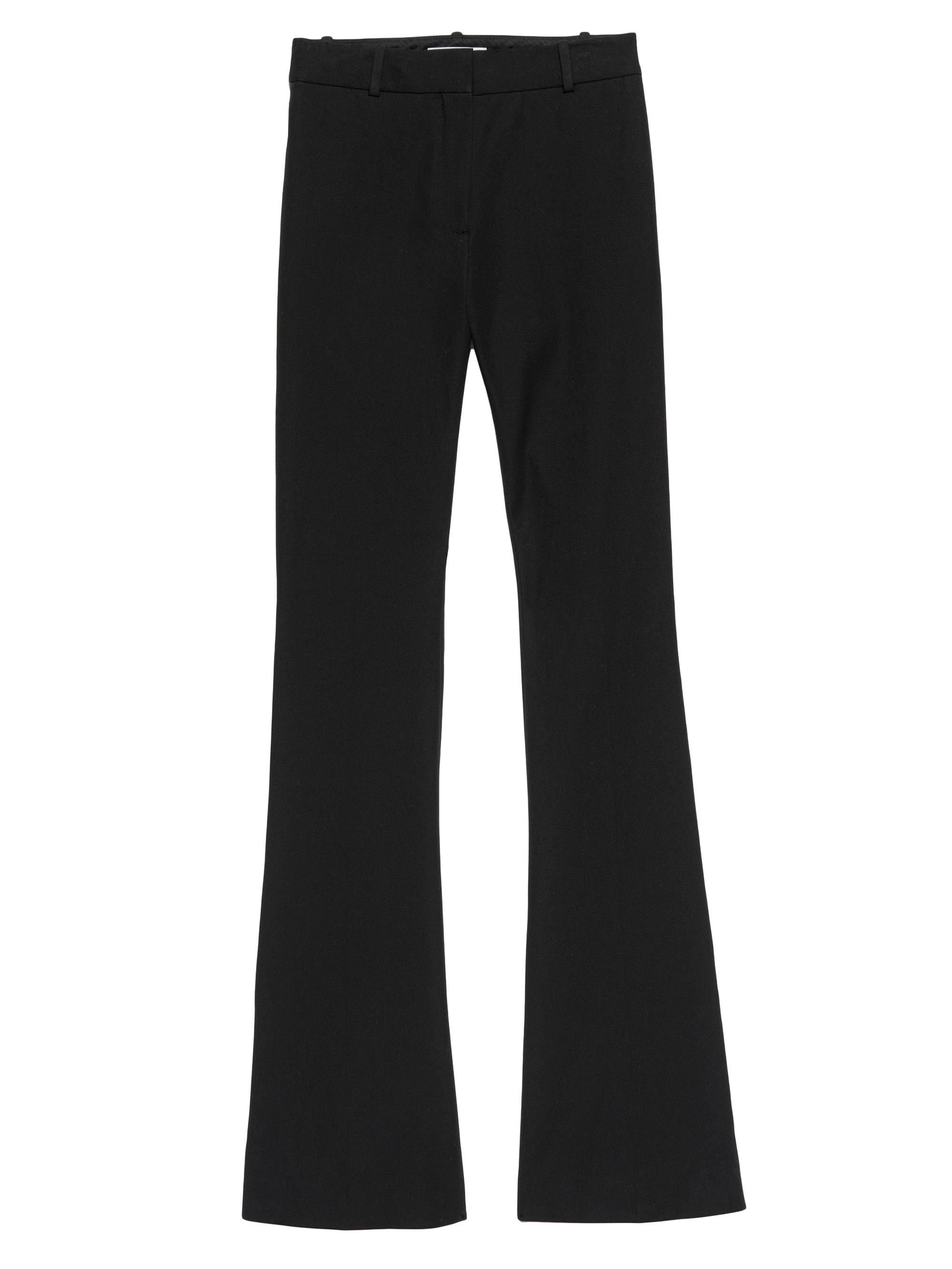Frame Women's Le High Flared Stretch Trousers - Noir