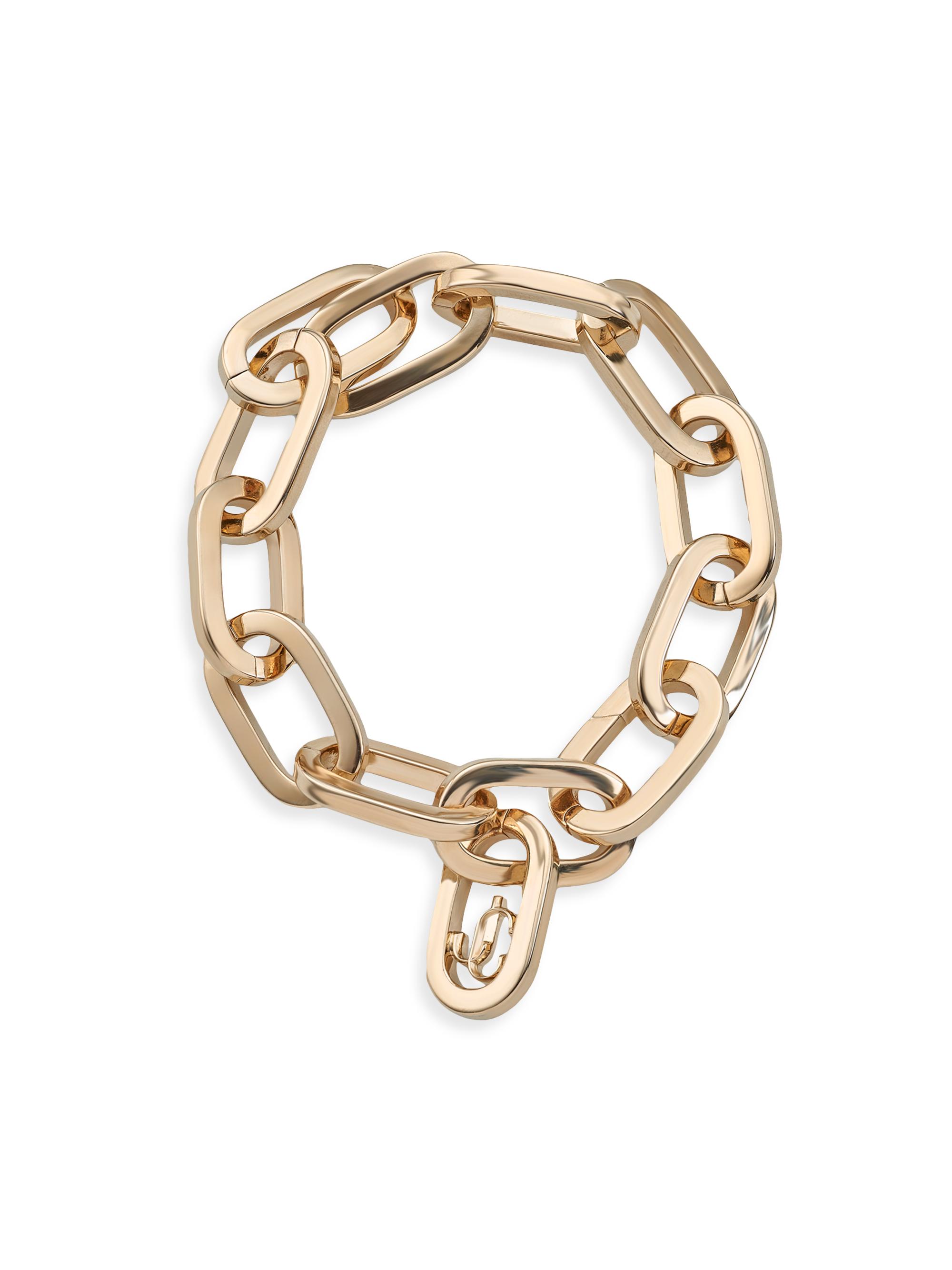 Jimmy Choo Women's Goldtone Chunky Chain Bracelet