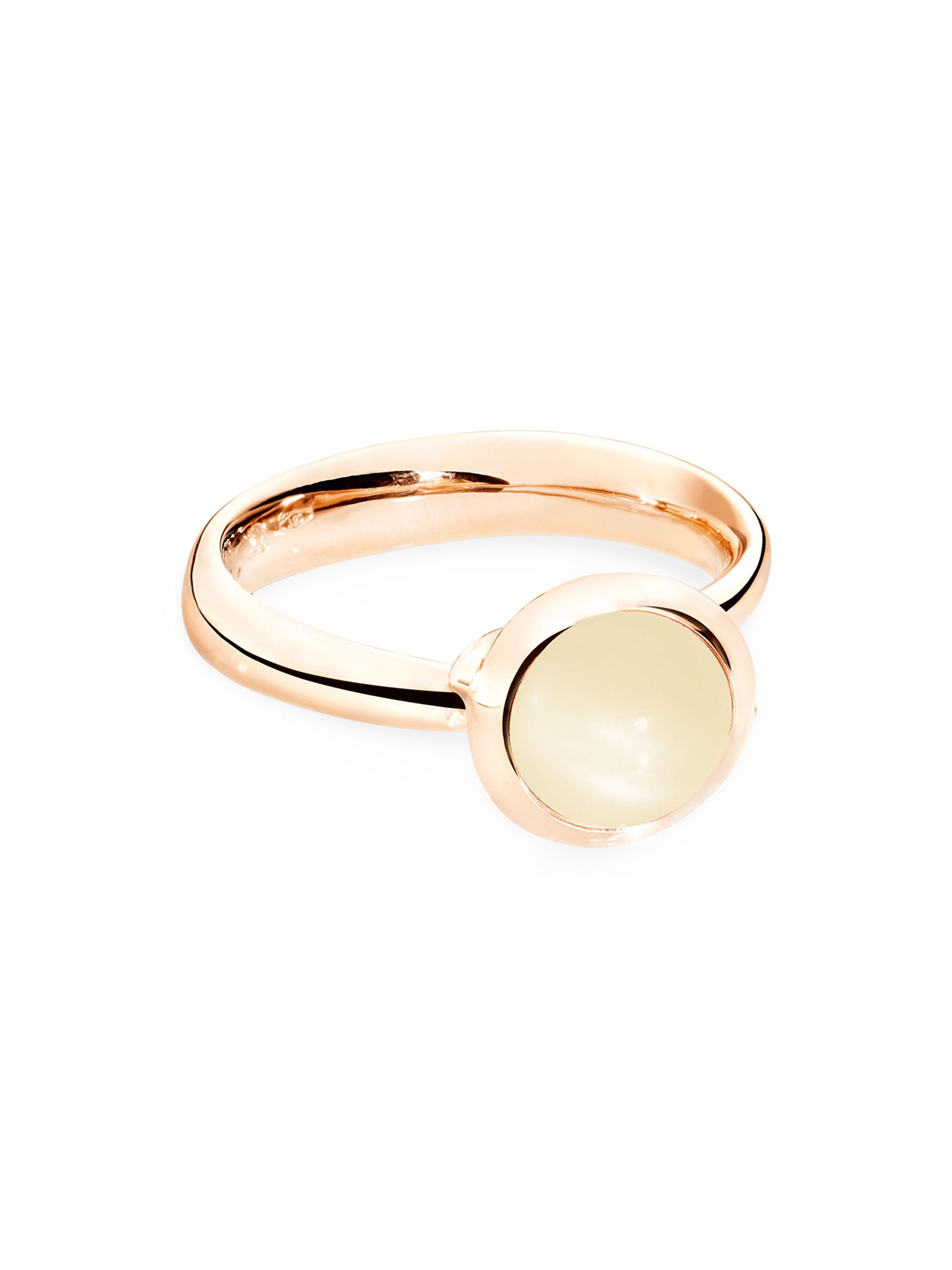 Tamara Comolli Women's Bouton 18K Rose Gold & Moonstone Ring - Rose Gold