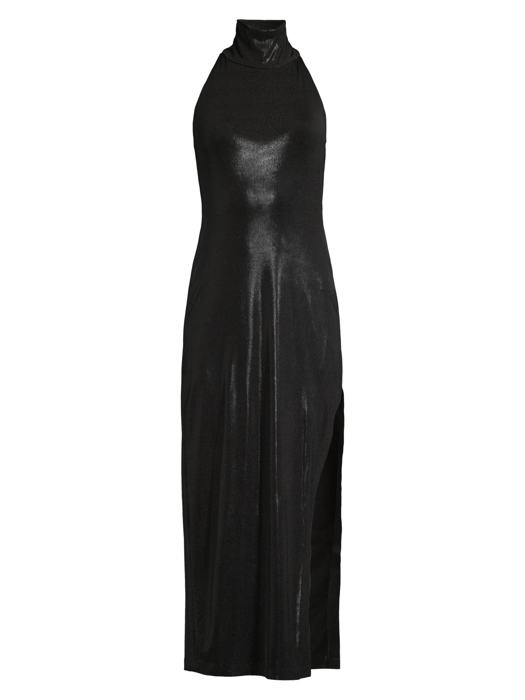 Norma Kamali Women's Halter Neck Gown - Black
