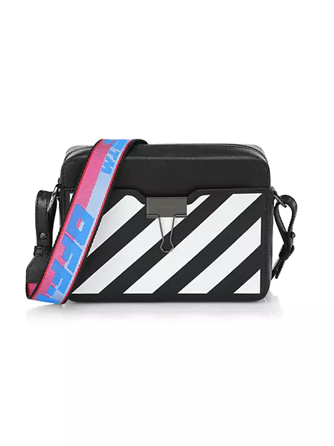 Off-White Nylon Street Style Logo Messenger & Shoulder Bags