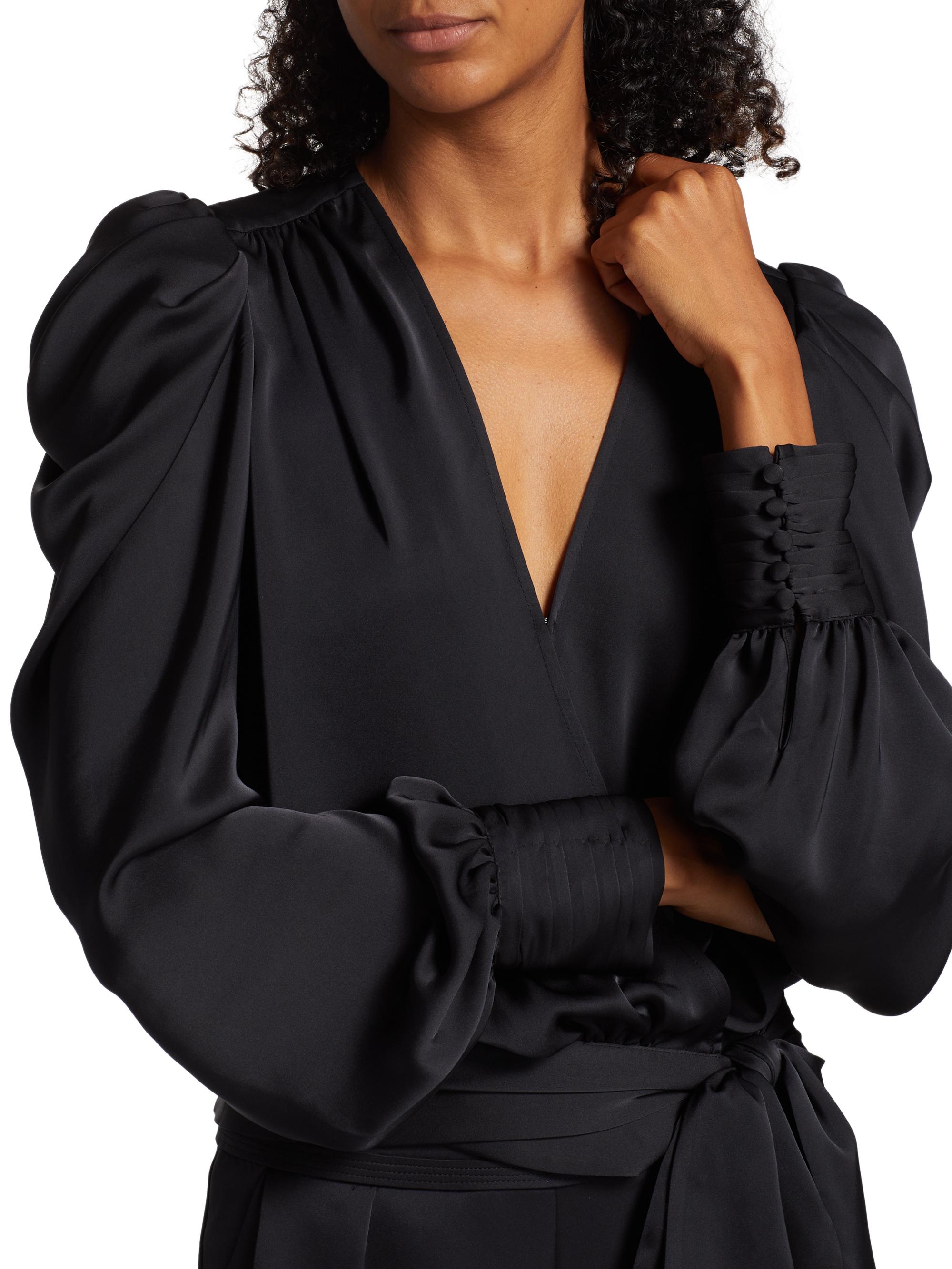 Ramy Brook Pauline Wrap-Front Blouse | Saks Fifth Avenue