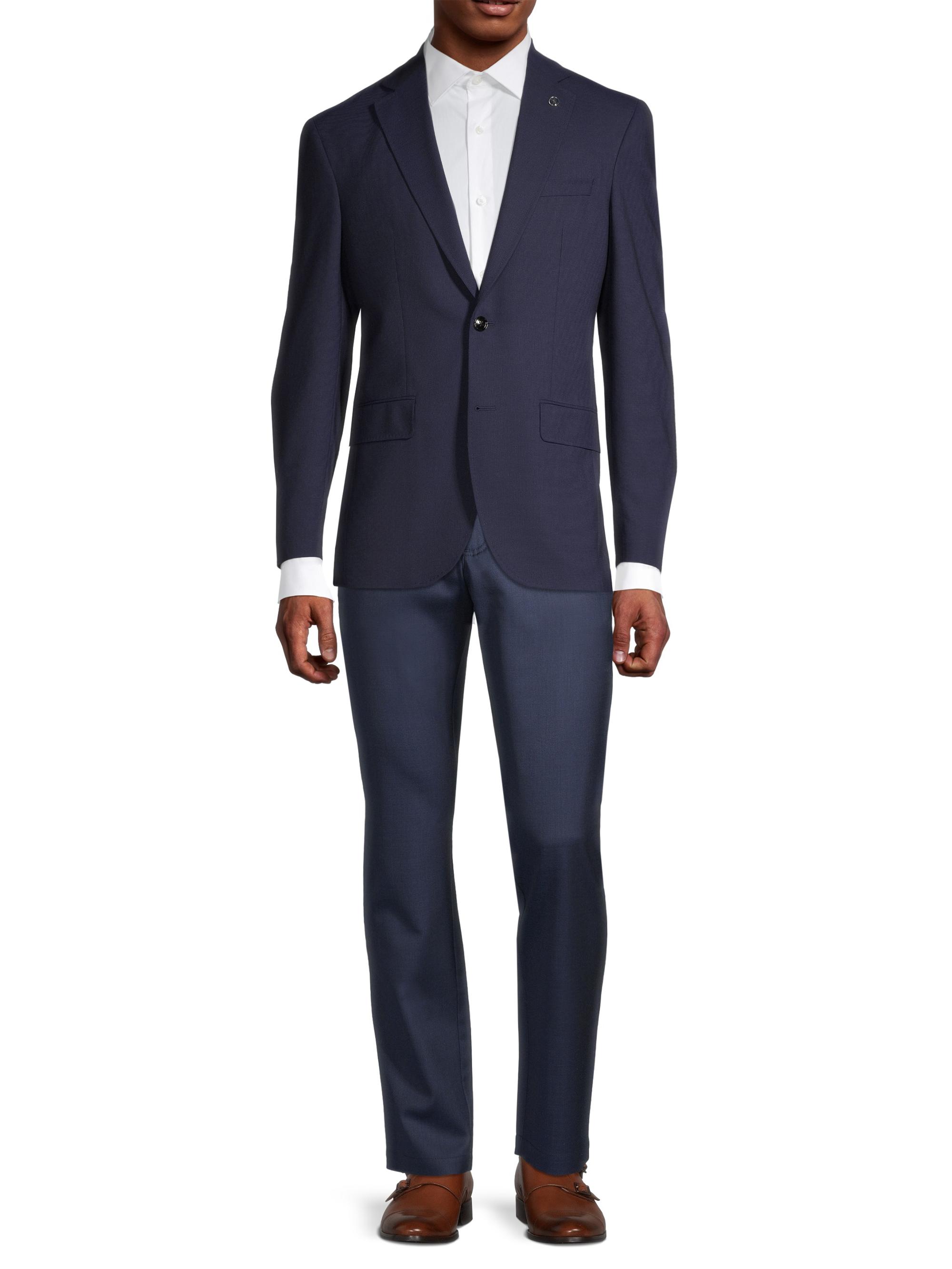 【再値下げ半額！】新品未使用 TED BAKER 上下スーツ・ダークブルー Ted Baker Wool Karl Blazer | Saks Fifth Avenue