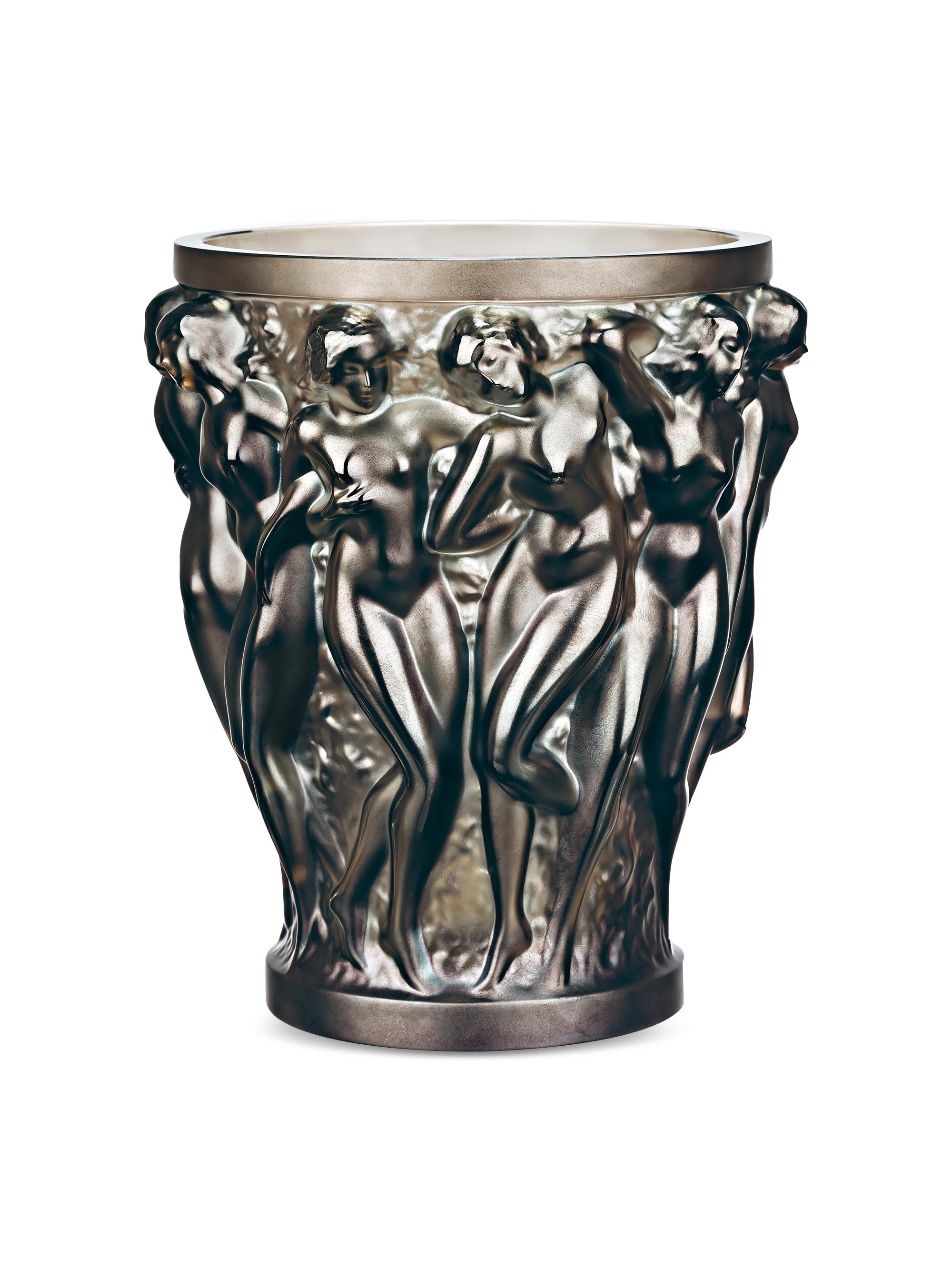 Lalique Bacchantes Vase - Bronze