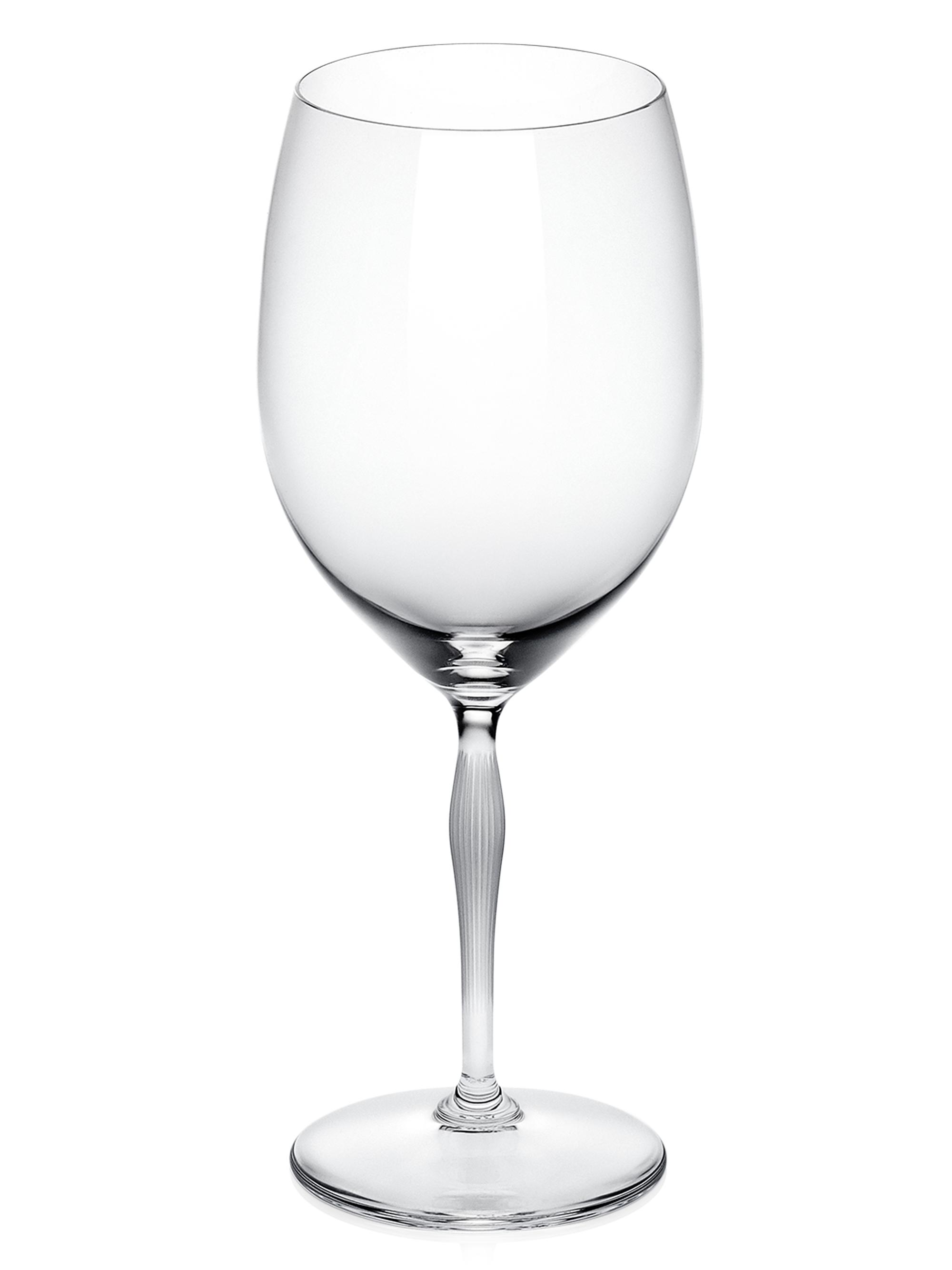 Lalique 100 Points Bordeaux Glass - Clear