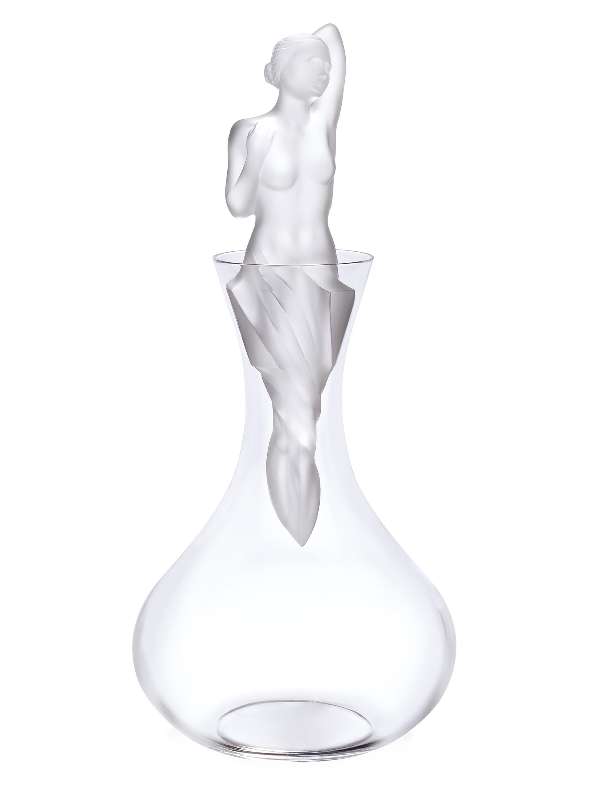 Lalique Aphrodite Vintage Decanter - Clear