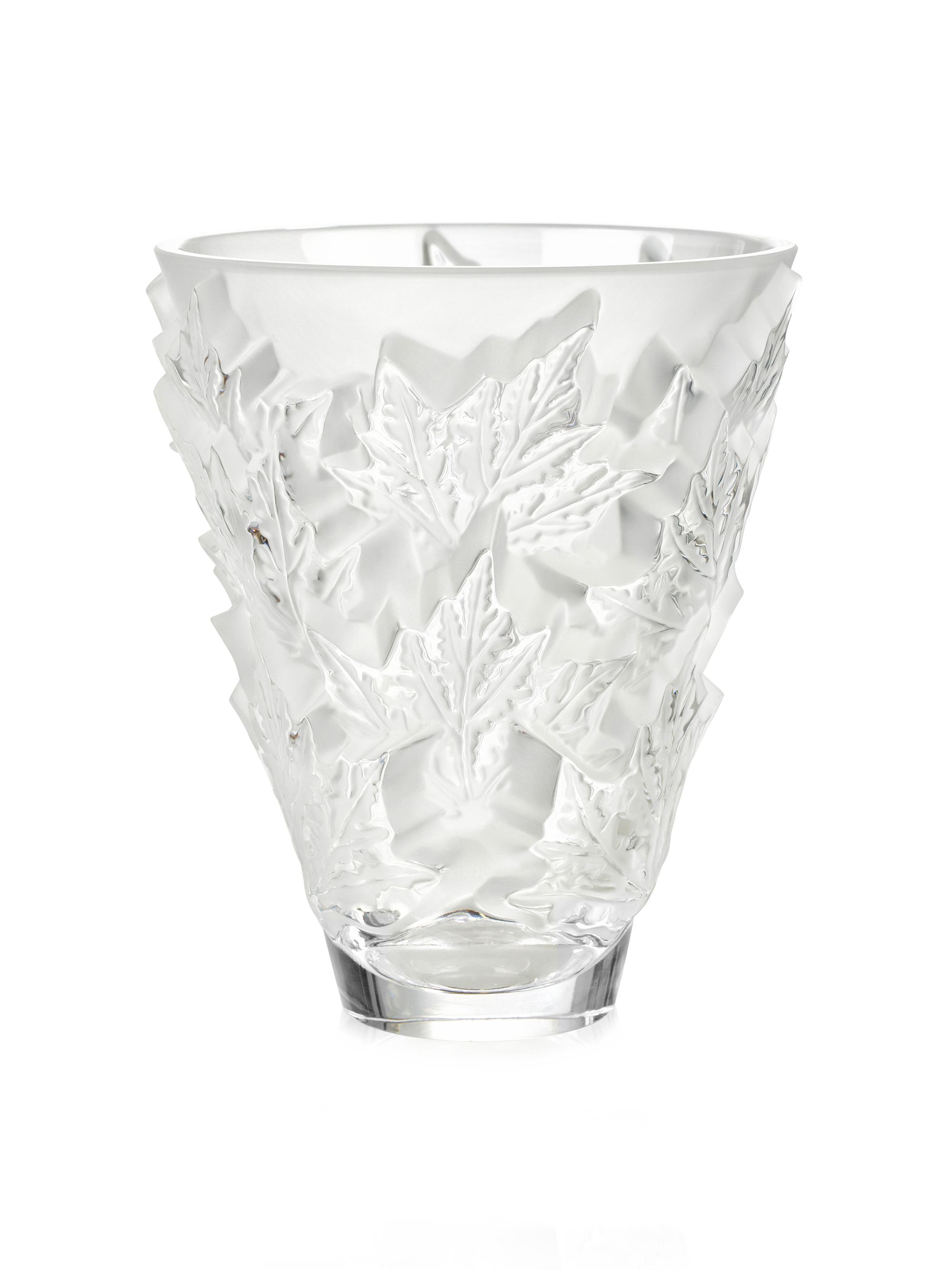 Lalique Champs-ÿlysées Small Crystal Vase - Clear