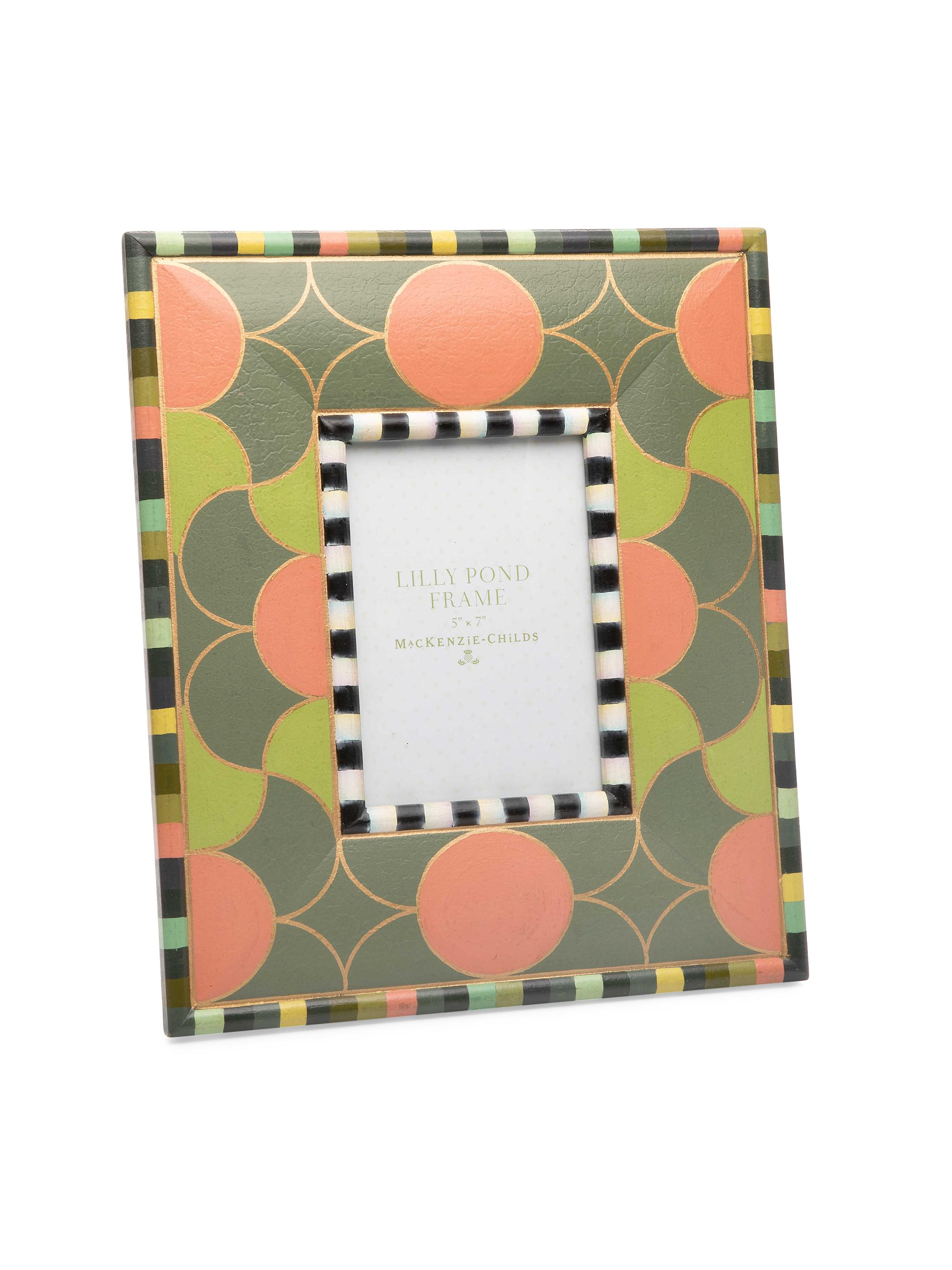 MacKenzie-Childs Lily Pond 5" x 7" Picture Frame