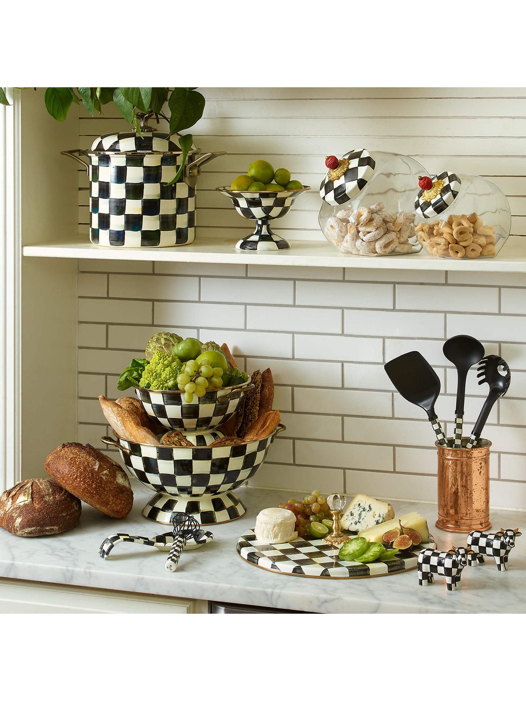 MacKenzie-Childs Checked Almost Everything Bowl | Saks Fifth Avenue