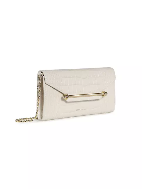 Shop CHANEL CHAIN WALLET Chain Plain Leather Party Style Office