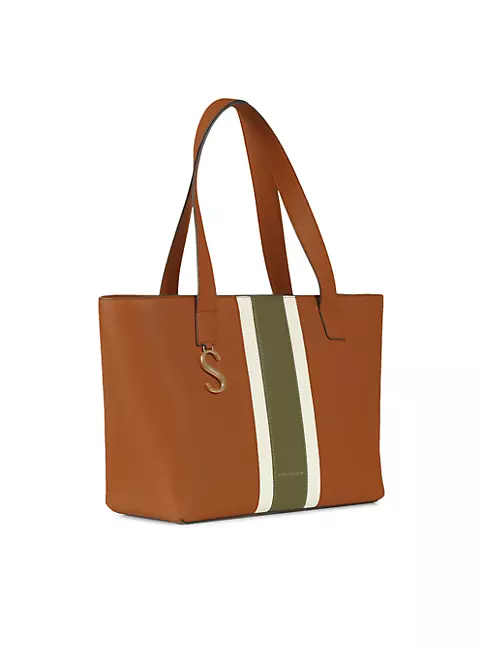MJ Tote Bag Suedette Regular Style Leather Handbag Organizer (Beige) (More  Colors Available)