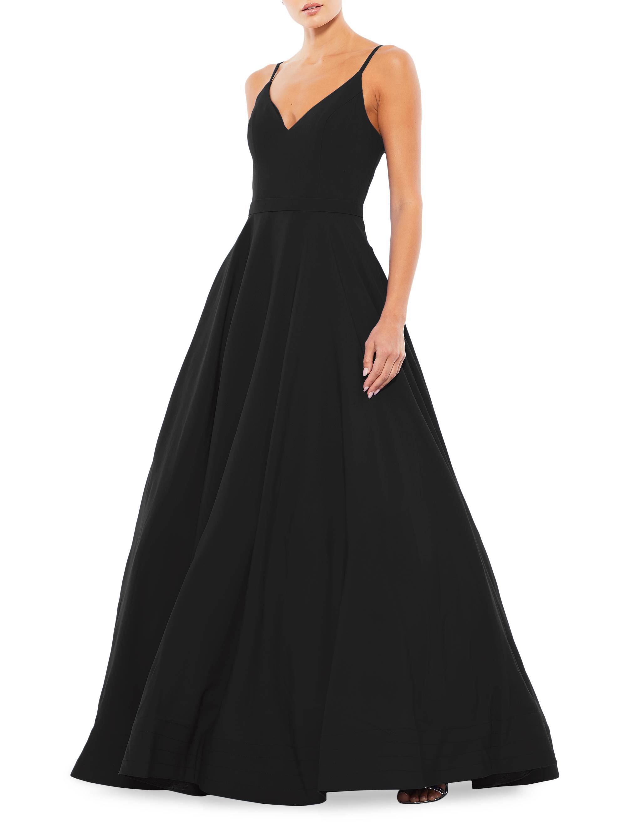 Mac Duggal Women's Ieena A-Line Gown - Black