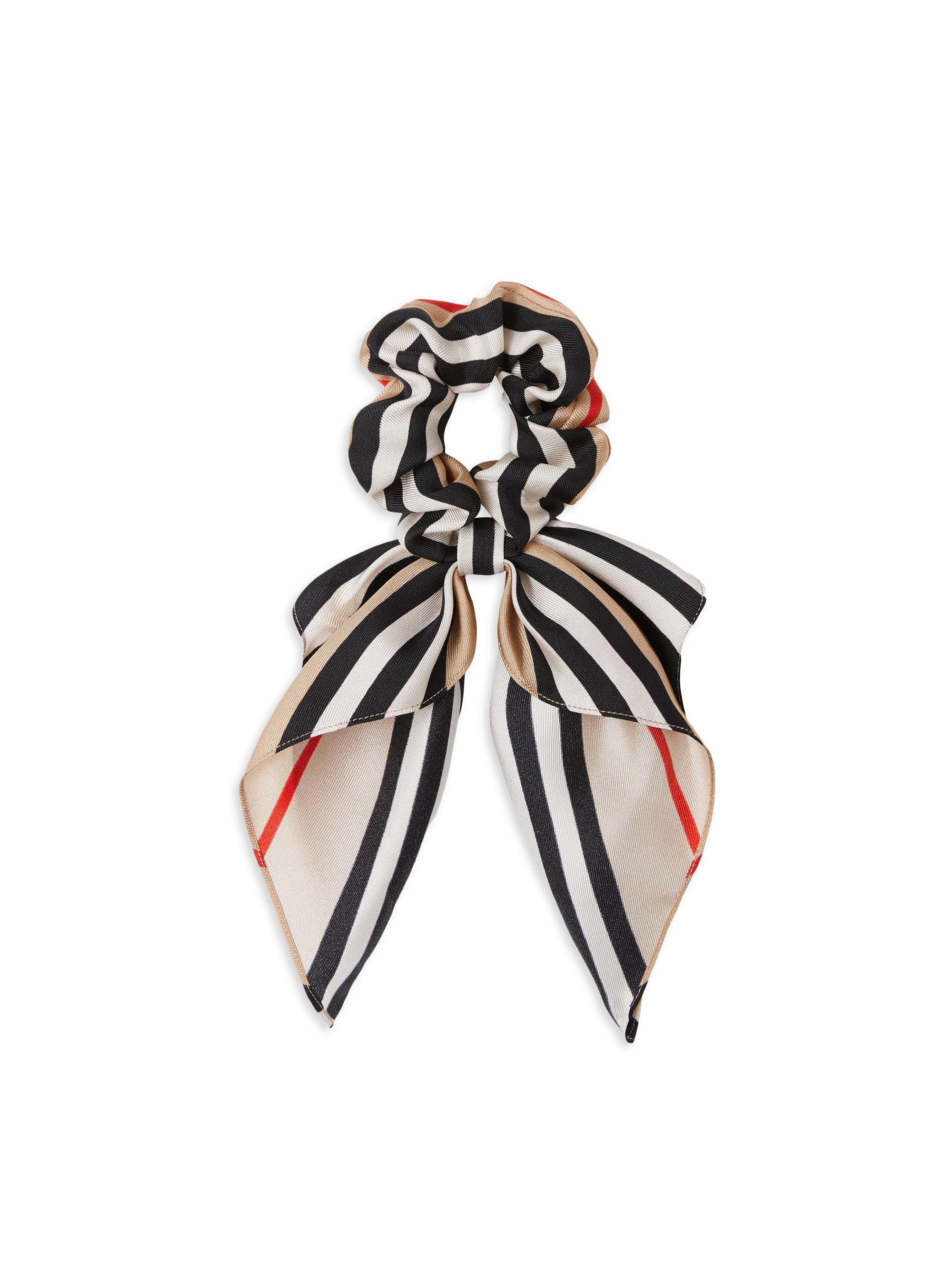 Burberry Little Girl's ​Striped Scarf Scrunchie | Saks Fifth Avenue